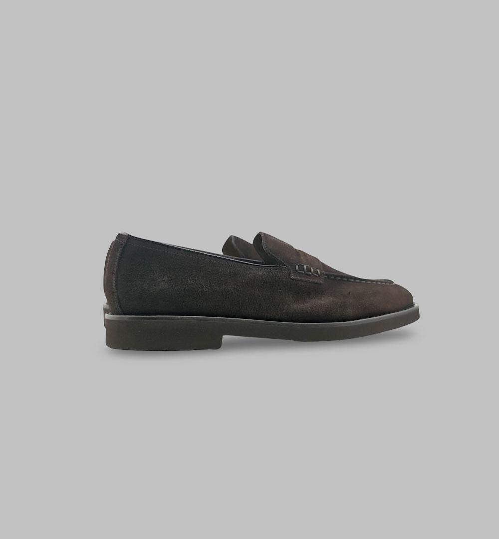 Mocassino Doucal's uomo 3361 TM23 testa di moro 3361 TM23 PENNY F.LIGHT DOUCAL'S