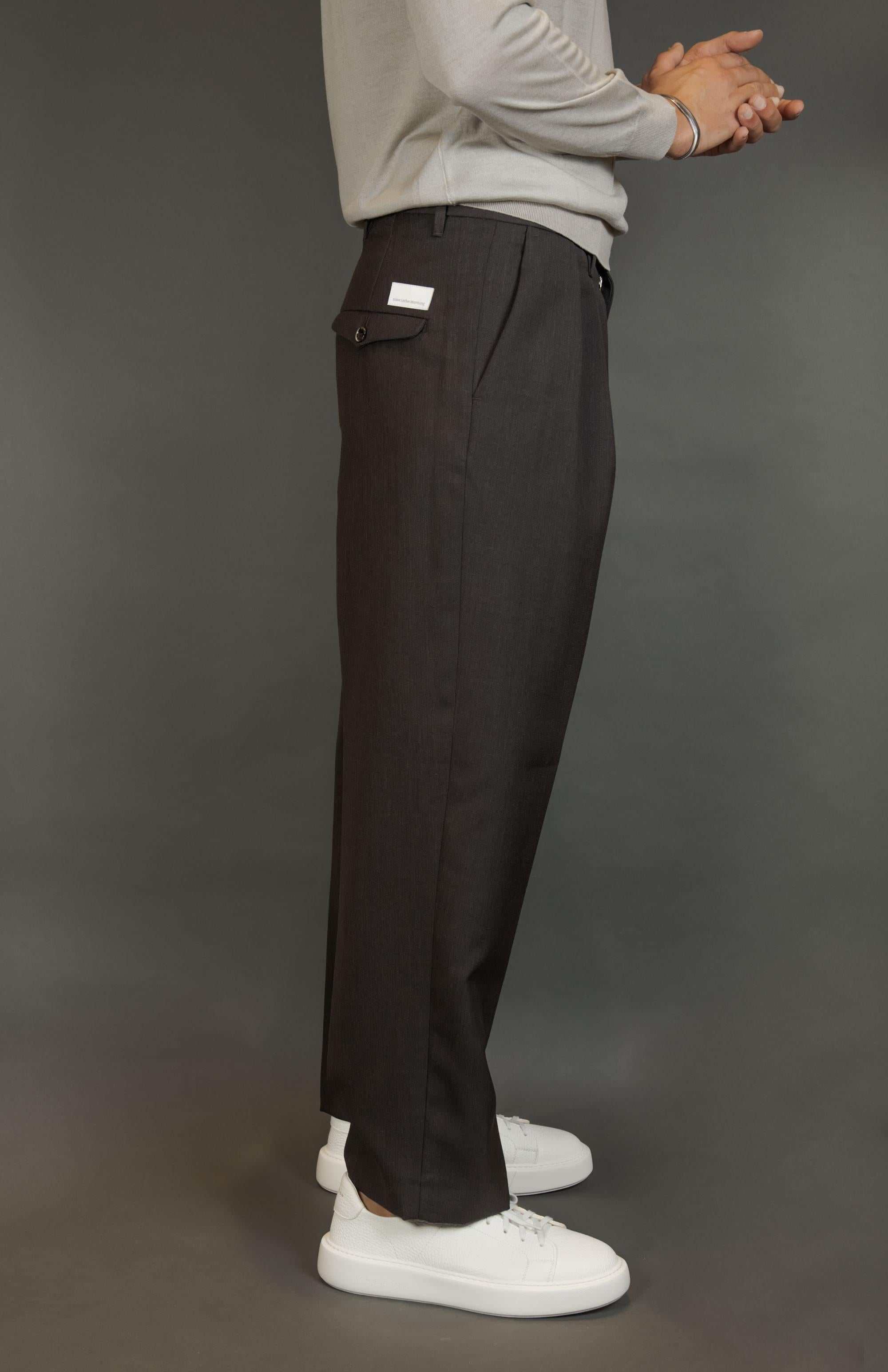 Pantalone NINE INTHE MORNING uomo KAI18 BAGGY Moro KAI18 BAGGY MORO NINE INTHE MORNING