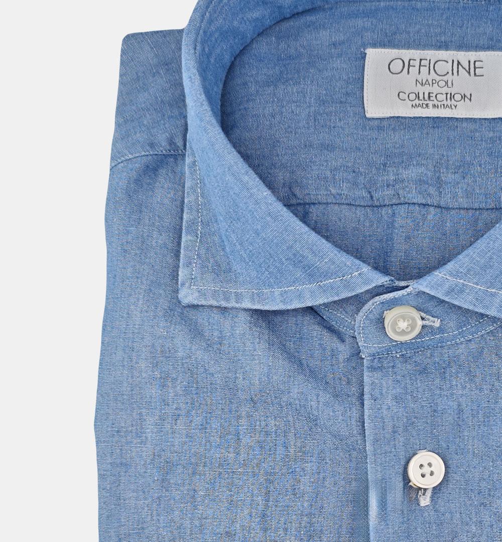 Camicia Officine uomo BO27 denim CAMICIA BO27 27 OFFICINE