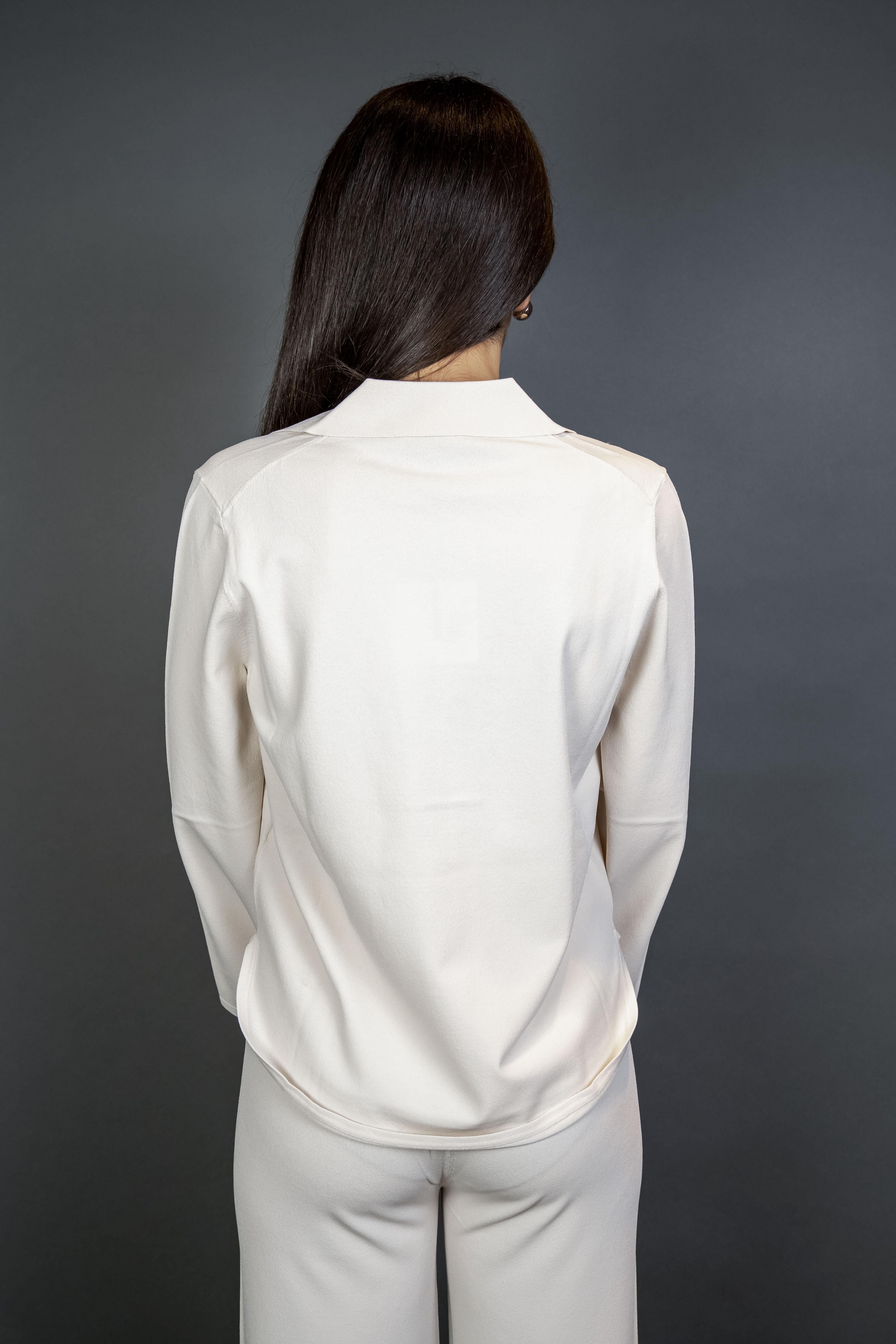 Maglia Manipur Donna 1939 03 gesso 1939 03 236 ML POLO MANIPUR