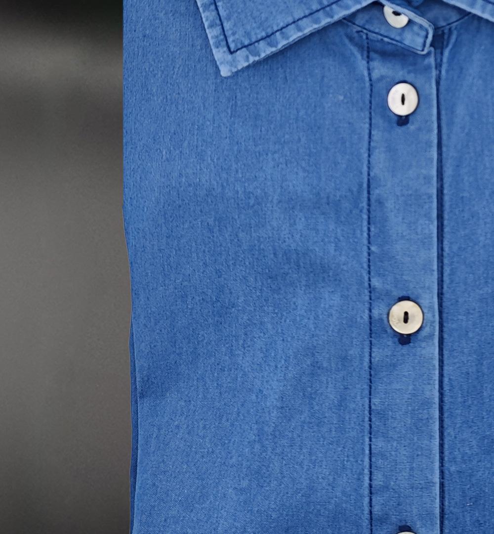 Camicia BARBA donna PZ0998U Azzurro medio PZ0998U OVER A BARBA