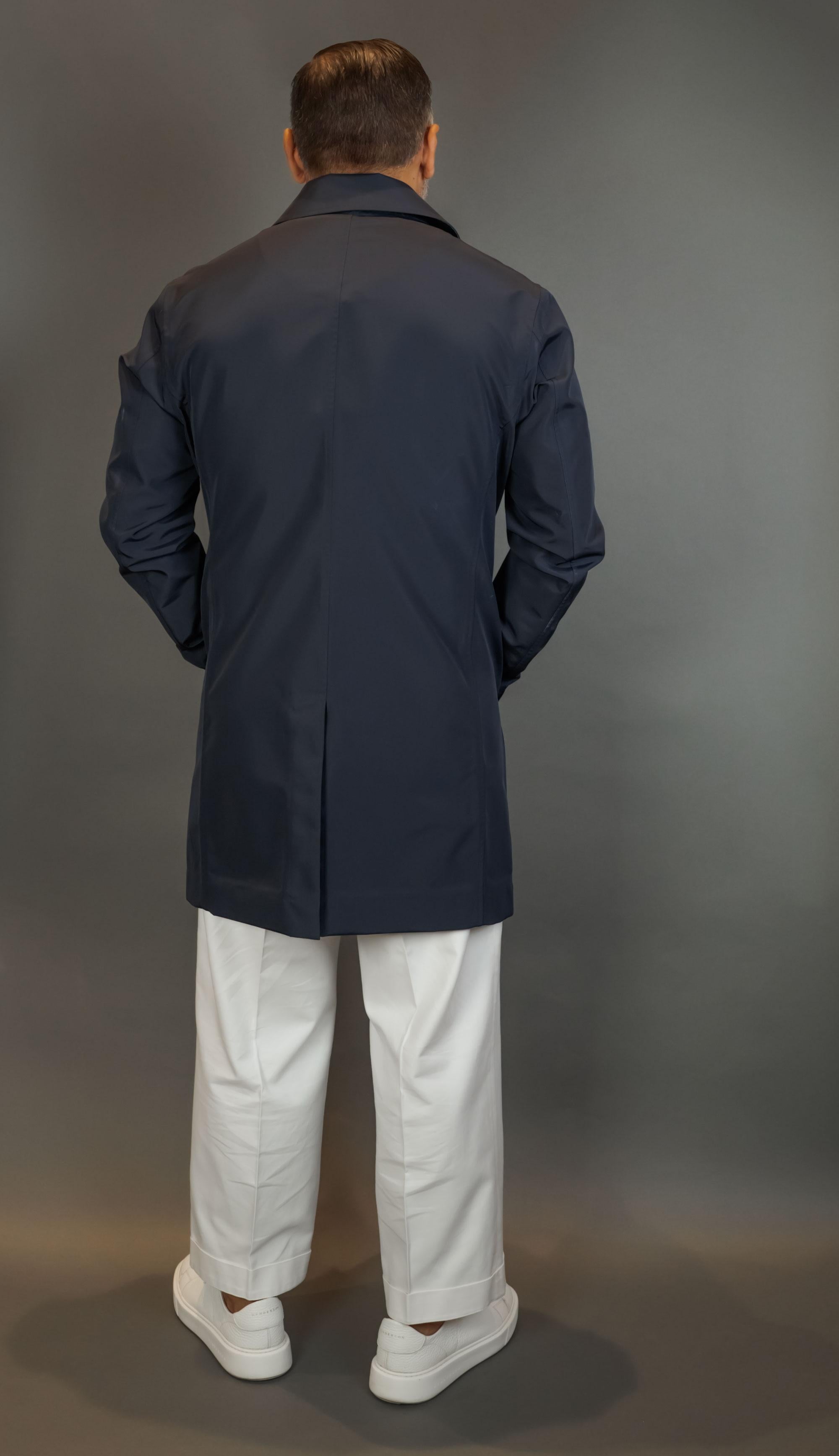 Giubbino Kiton uomo Pablo blu WPABLOW680801 8006BLU KIRED