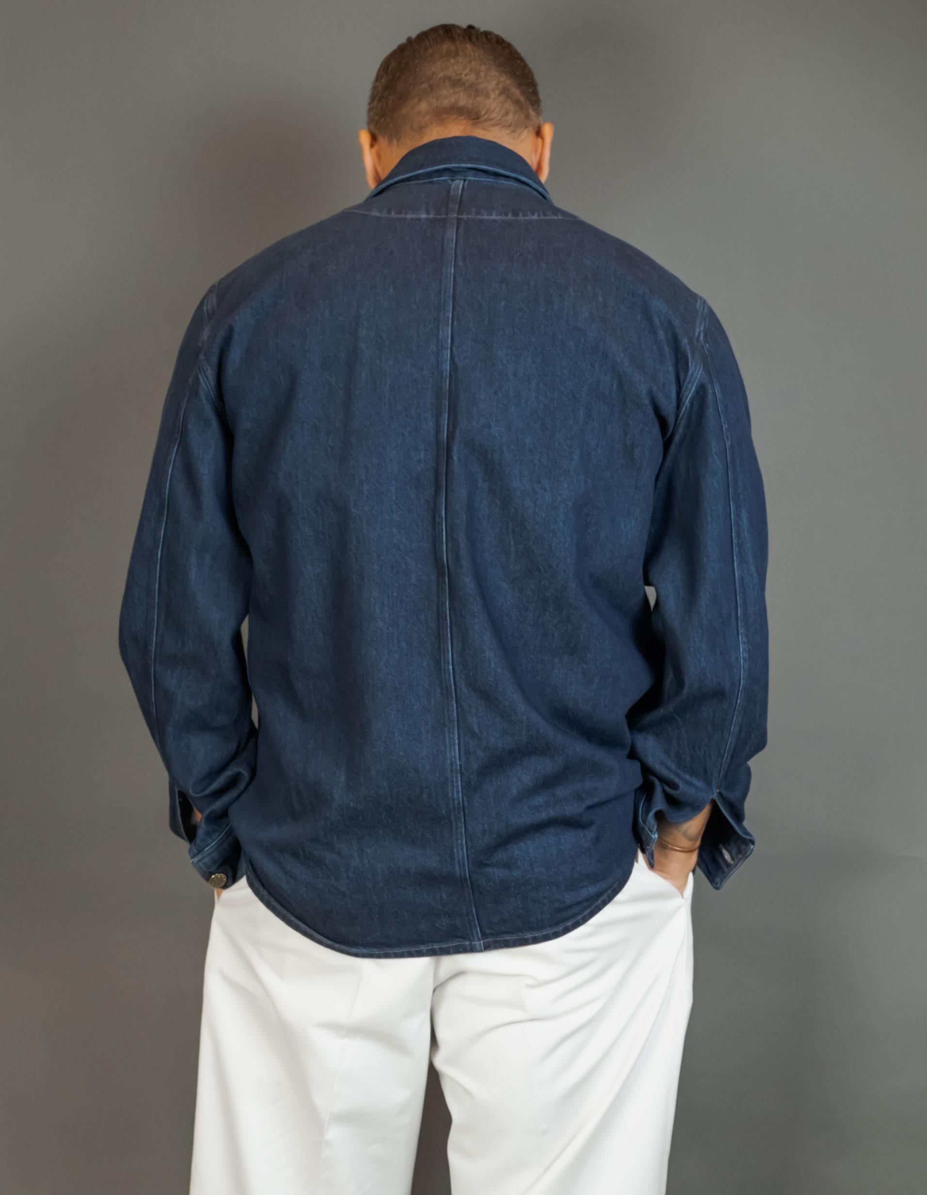 Overshirt GIANGI uomo ROBERTO Denim scuro ROBERTO DENIM SCURO GIANGI X OFFICINE