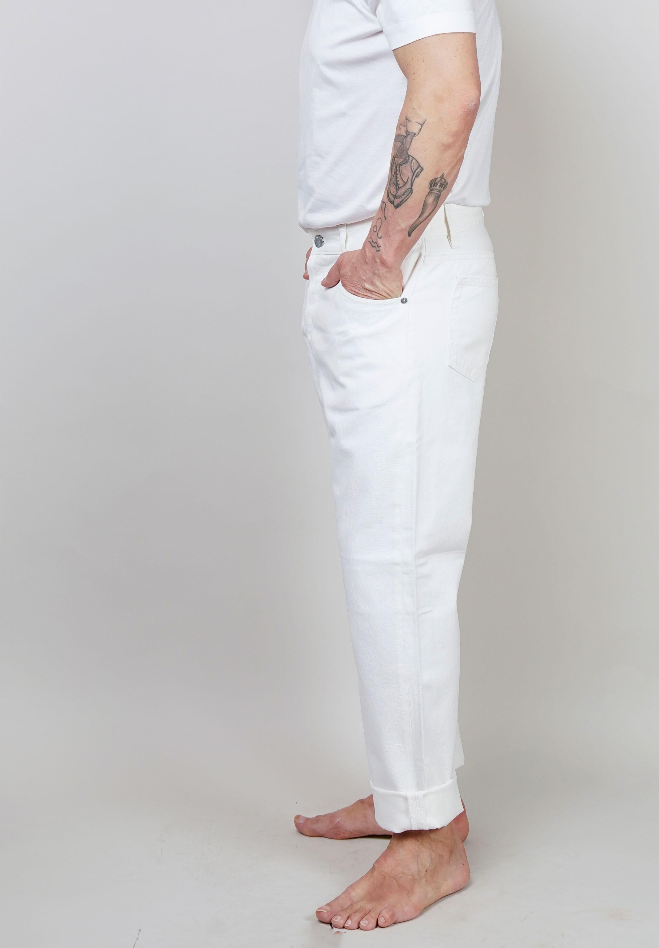 Jeans PT Torino uomo Rebel ecrù REBEL RP05B0 TX14T0 Y018 PT TORINO