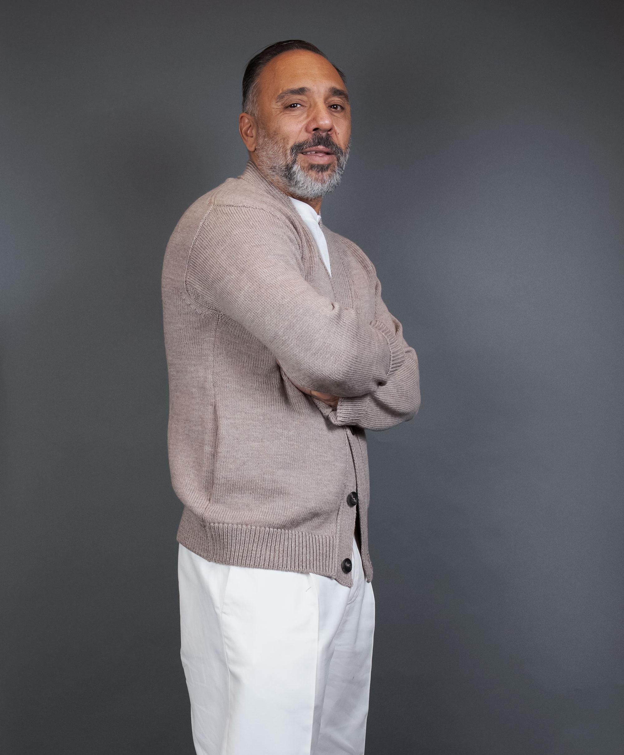 Cardigan ALTEA uomo 2561157 Mastice 2561157 32 MASTICE ALTEA