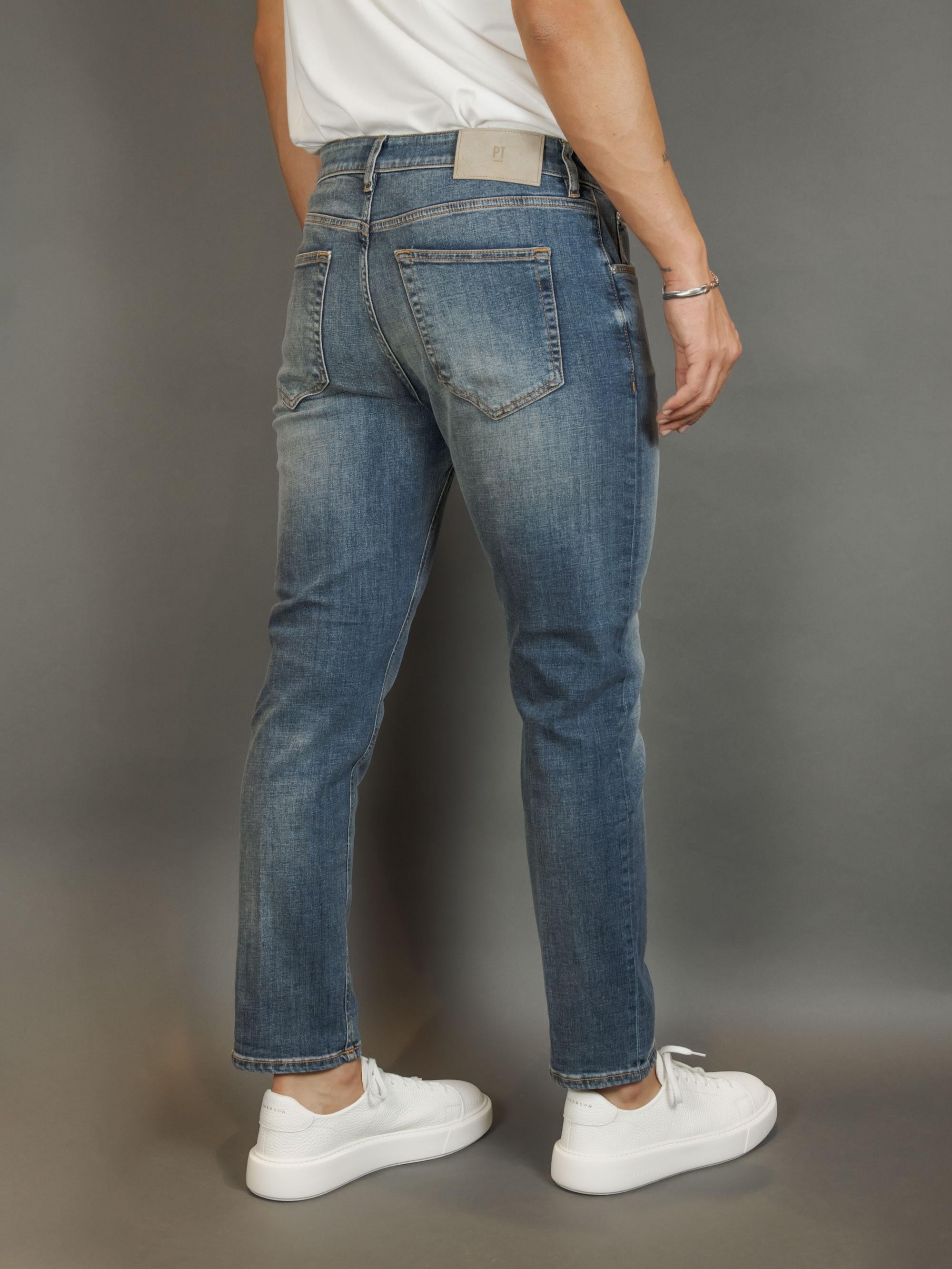 Jeans PT TORINO uomo TP05B0AW0320 Denim medio TP05B0AW0320 ML59 DENIM PT TORINO