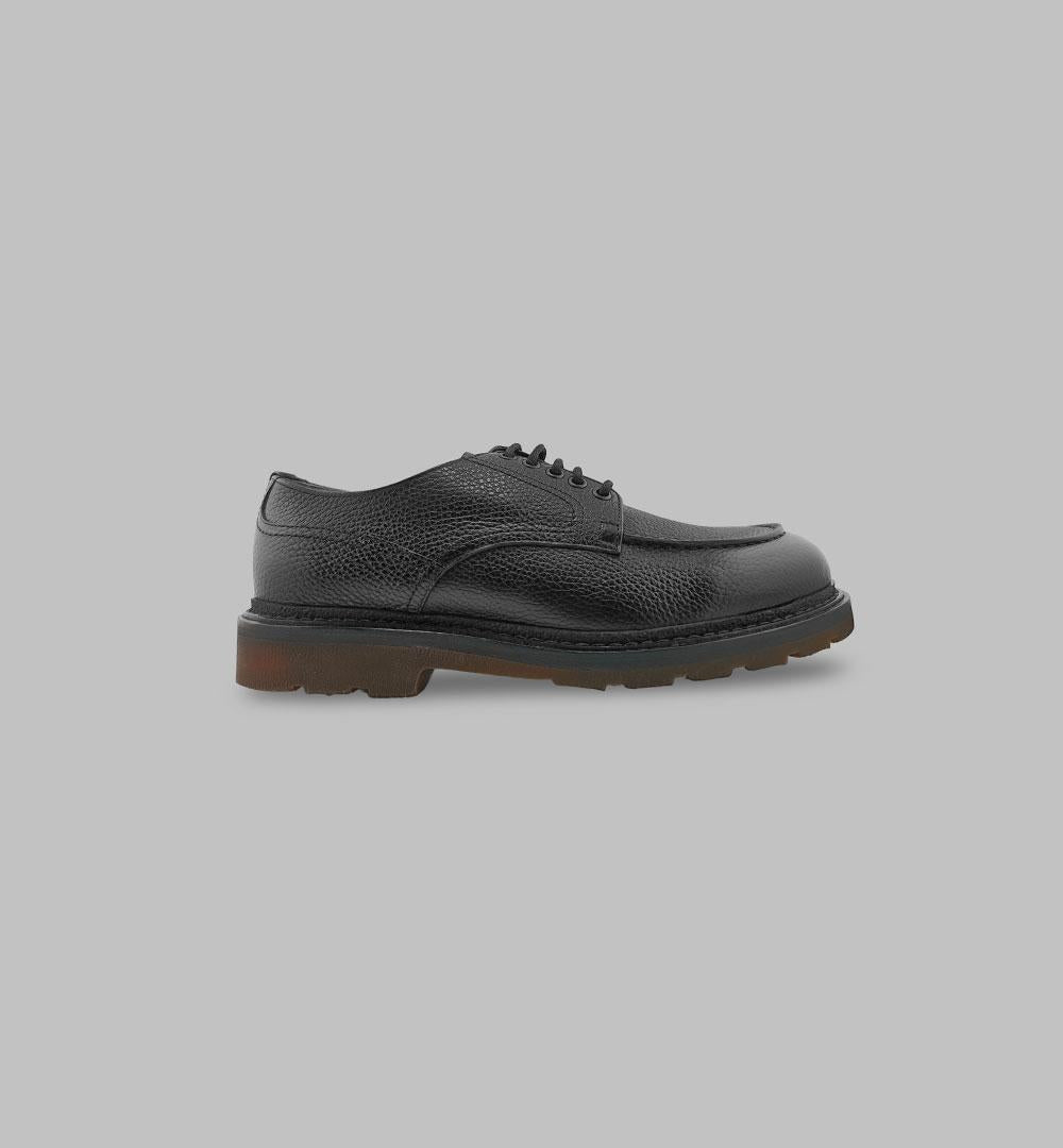 Derby Henderson uomo 83211 P 2 nero<BR/> 83211.P.2 NORV.LATTICE HENDERSON