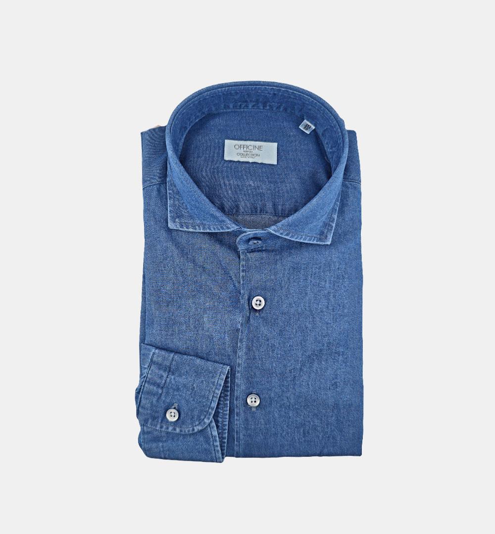 Camicia Officine uomo B4319 denim CAMICIA B4319 DENIM OFFICINE