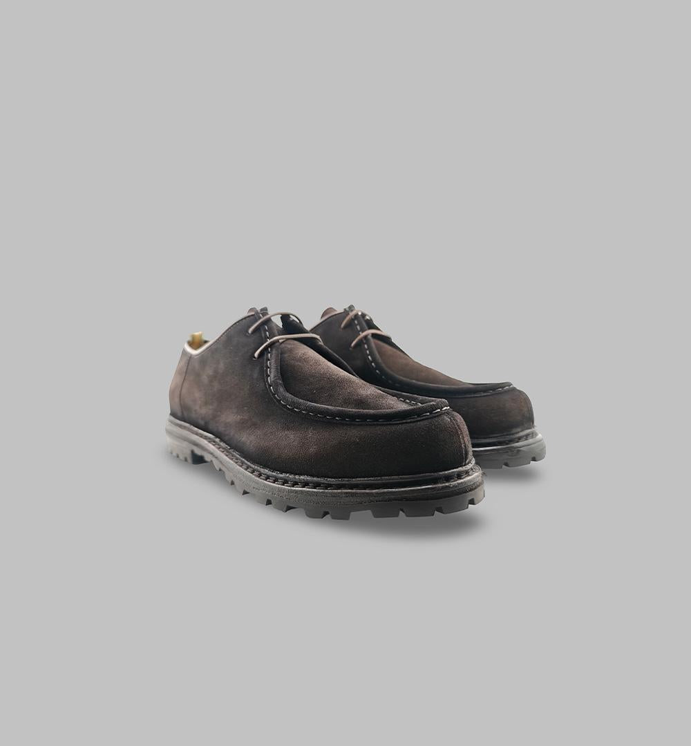 Paraboot OFFICINE CREATIVE uomo VOLCOV009 Testa di moro VOLCOV/009 PEPE OFFICINE CREATIVE