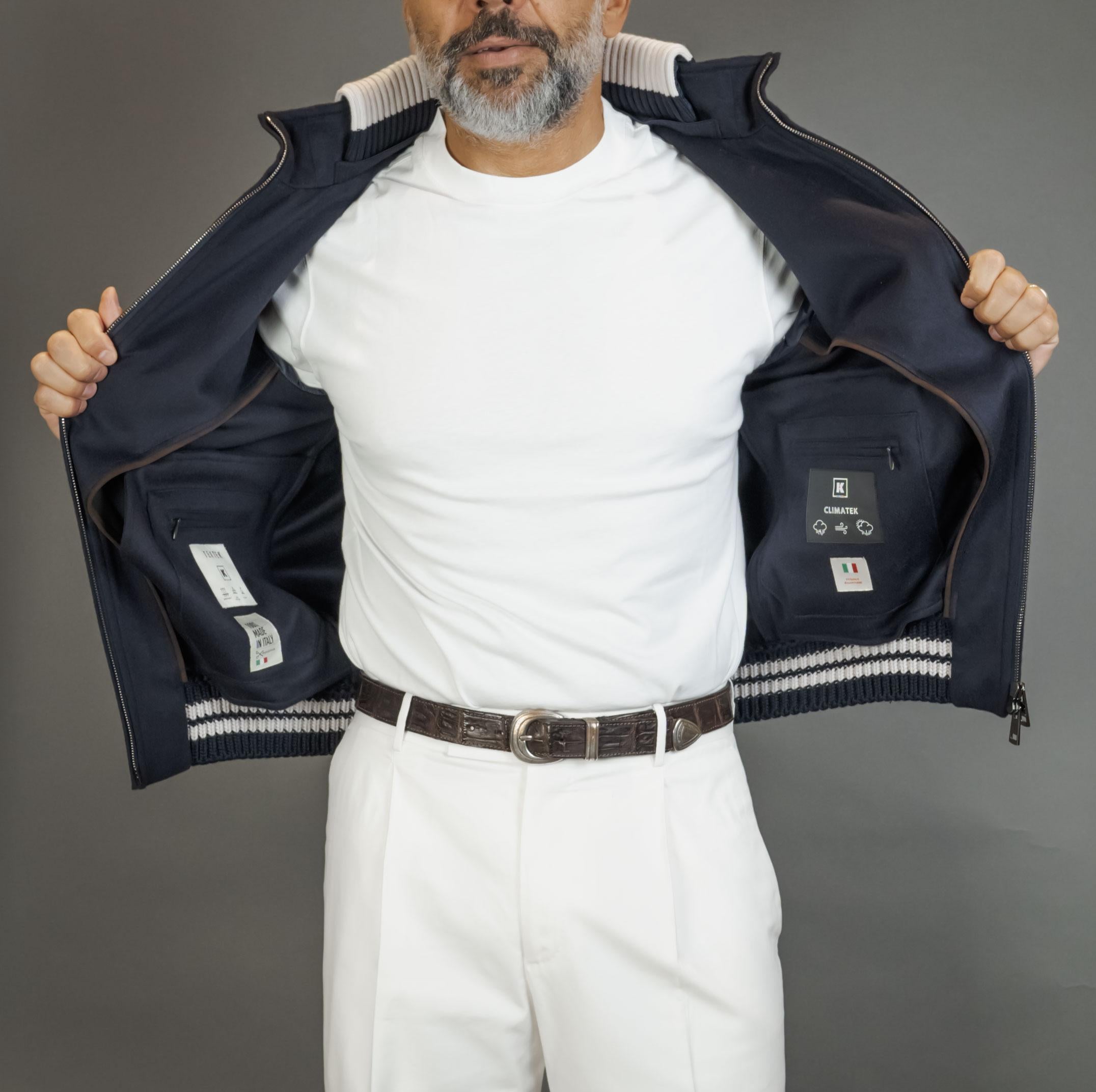 Giubbino KIRED uomo RONDE2W68180190 Blu RONDE2W68180190 07 BLU KIRED