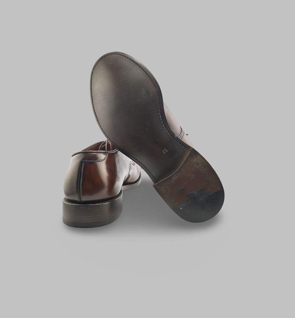 Derby Fasciani uomo FE 85006 mogano FE 85006 CORDOVAN FASCIANI