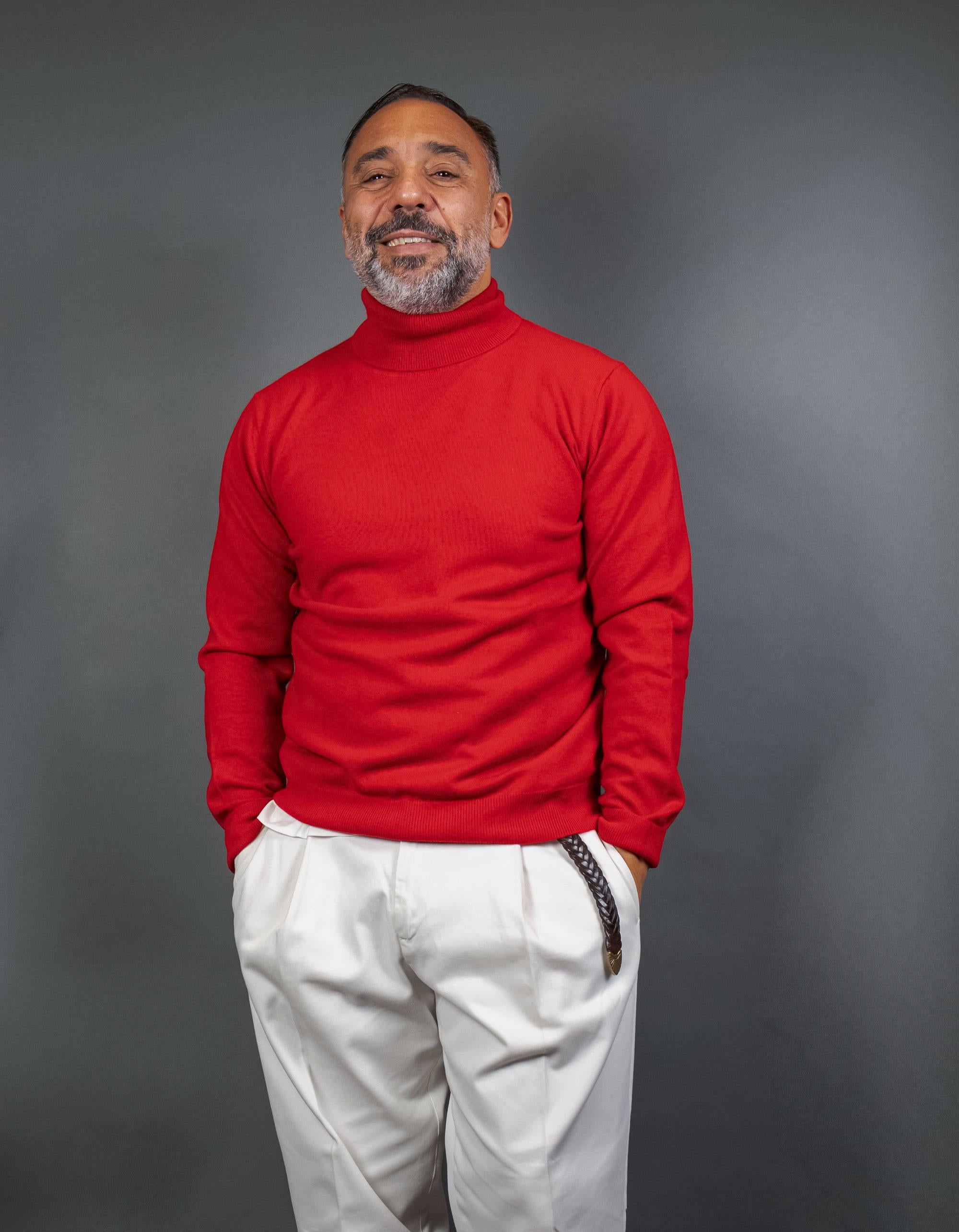 Maglione Della Ciana uomo 07150 Rosso 07150 ROSSO DELLA CIANA