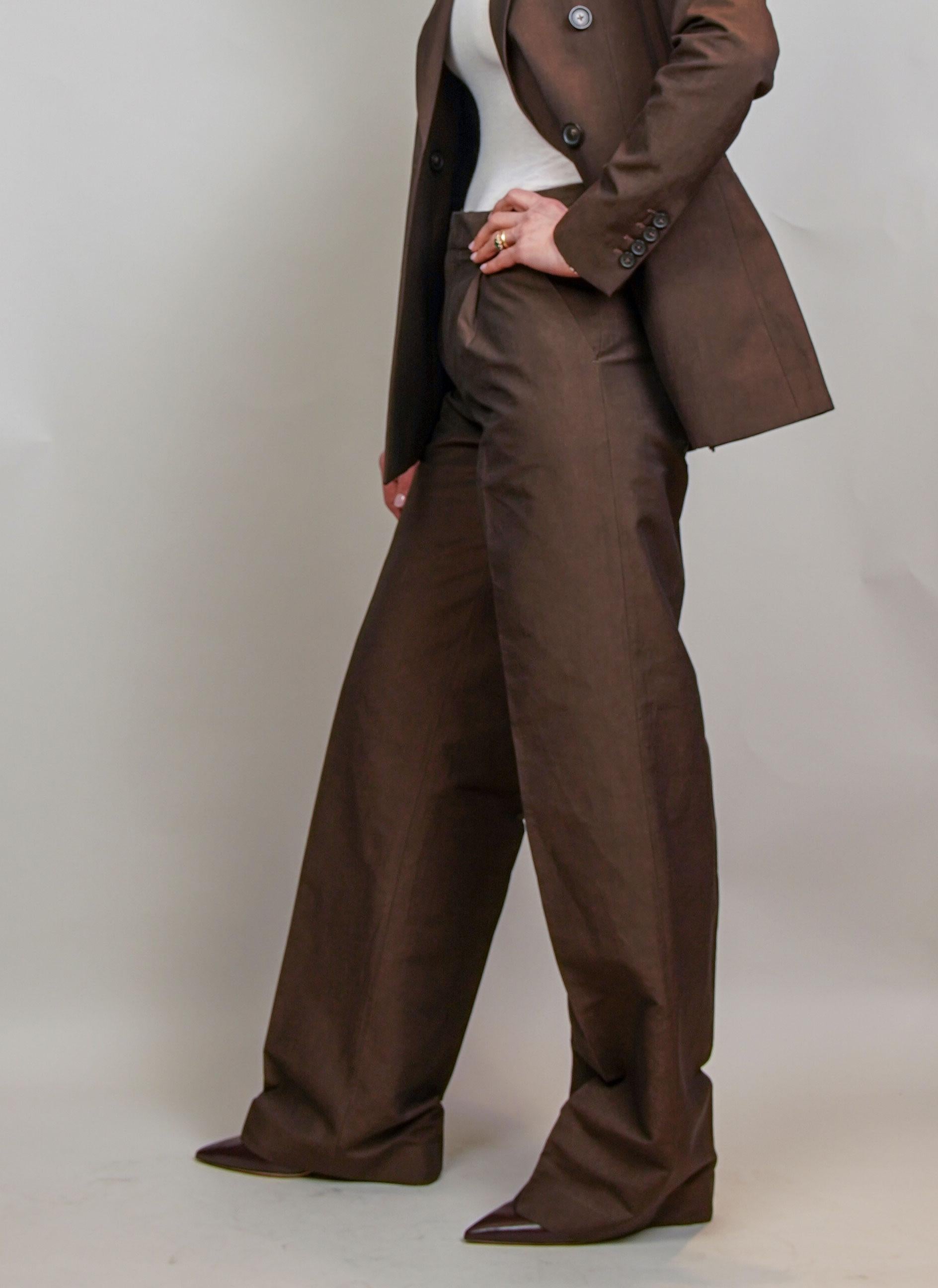 Pantalone Pt Torino donna Lola marrone bruciato LOLA ZI33 0850 PT TORINO