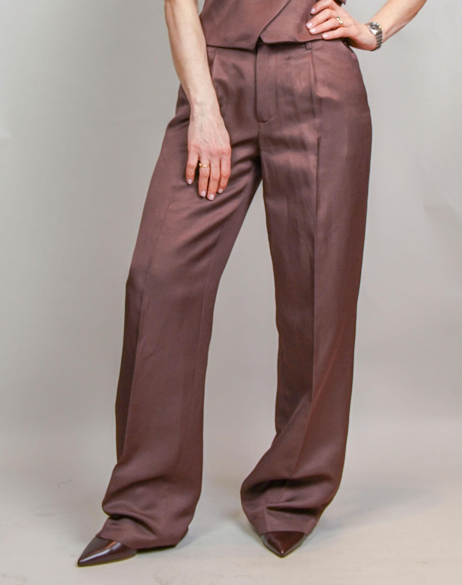 Pantalone Pt Torino donna Lola marrone LOLA SP14 0170 PT TORINO