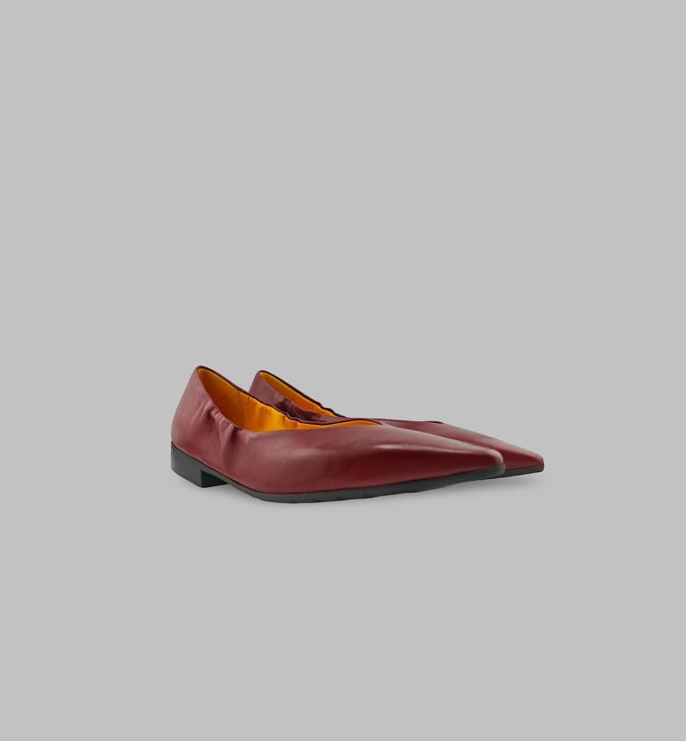 Ballerina Mara Bini donna V427 rossa V427 PUNTA BRUNELLO MARA BINI