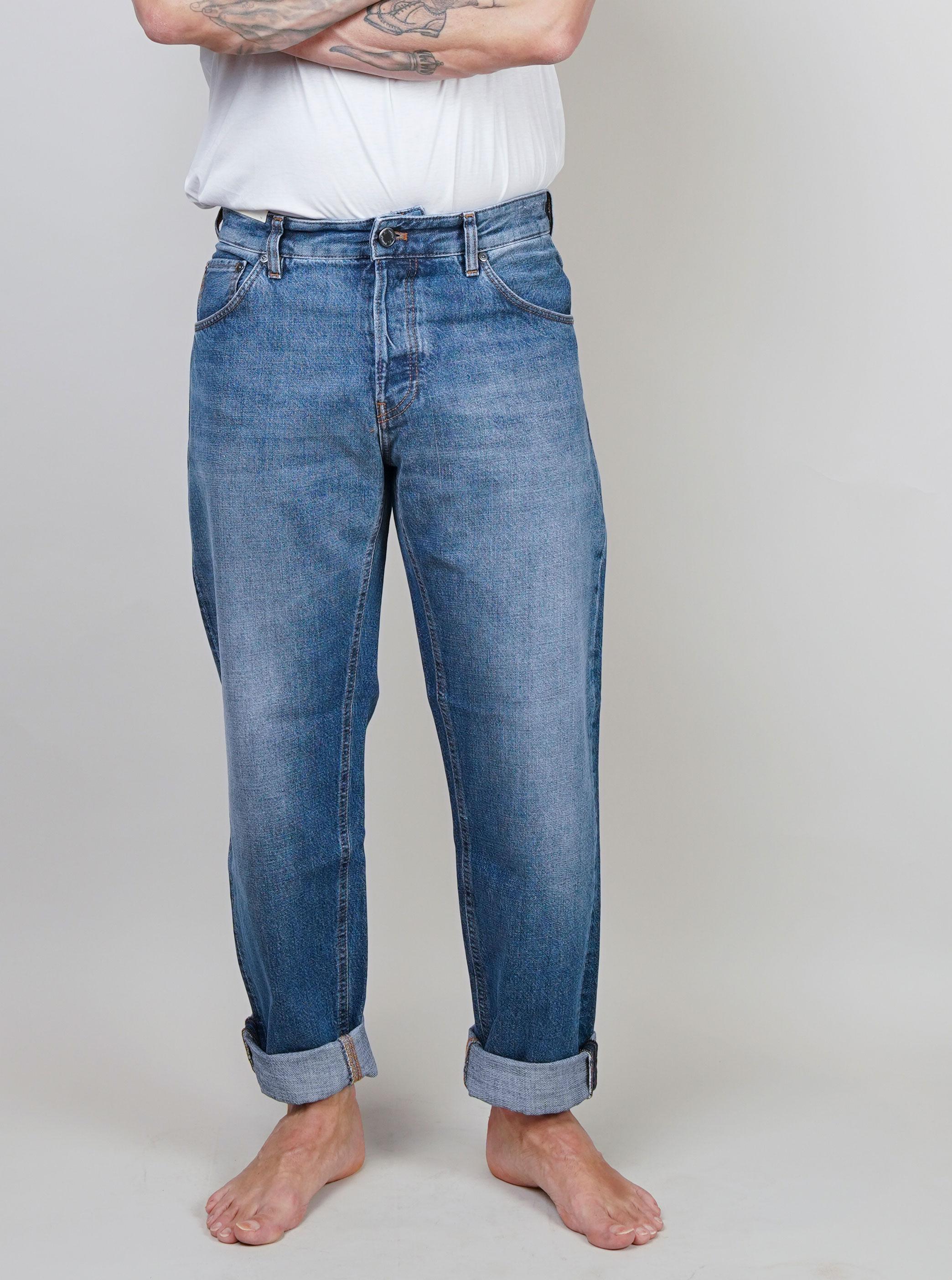 Jeans PT Torino uomo Rebel blu medio REBEL RP05B0 OA5110 MI31 PT TORINO