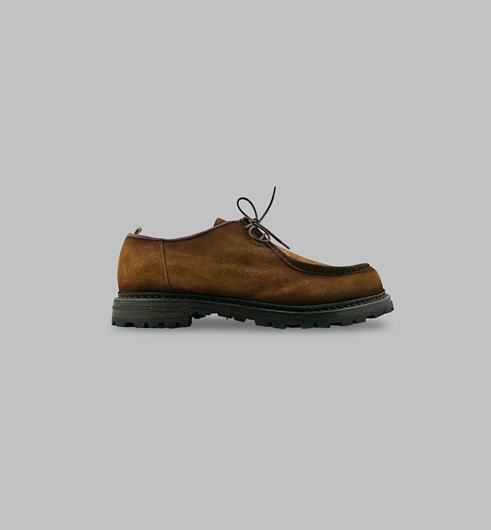 Paraboot OFFICINE CREATIVE uomo VOLCOV Tabacco VOLCOV CACHEMIRE CASTAGNA OFFICINE CREATIVE