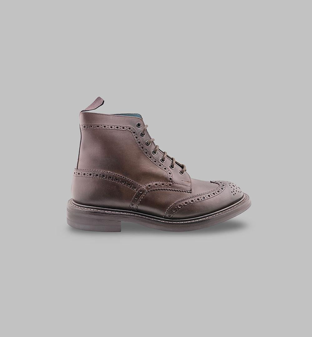 Stivaletti TRICKER'S uomo 5634 200STOW Espresso 5634/200STOW DAINITE SOLE TRICKER'S