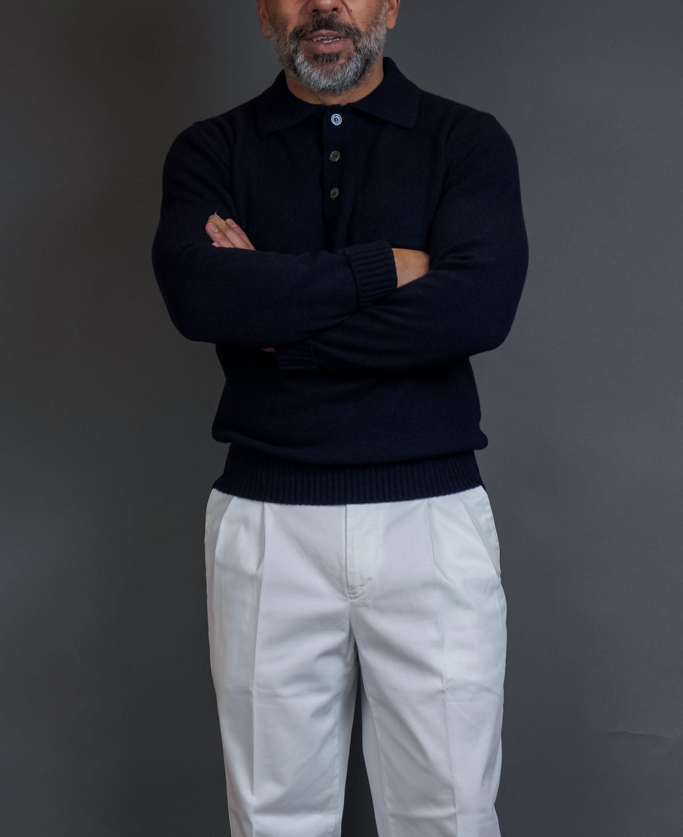 Maglione DANIELE FIESOLI uomo 3373 Blu 3373 023 BLUE DANIELE FIESOLI