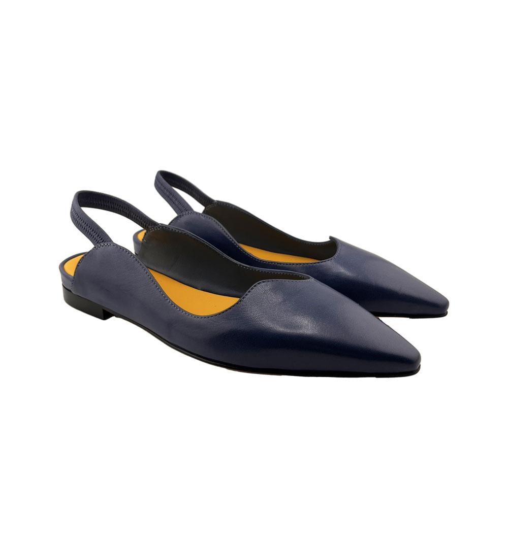 Ballerina Mara Bini donna U313 Lidia blu jeans U313 CHANEL.J MARA BINI