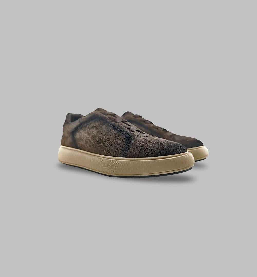 Sneakers OFFICINE CREATIVE uomo SLOUCH Testa di moro SLOUCH ELASTICO OFFICINE CREATIVE
