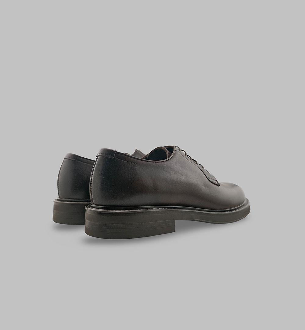 Derby Henderson uomo 82200 P 5 testa di moro 82200.P.5 F.GOMMA HENDERSON