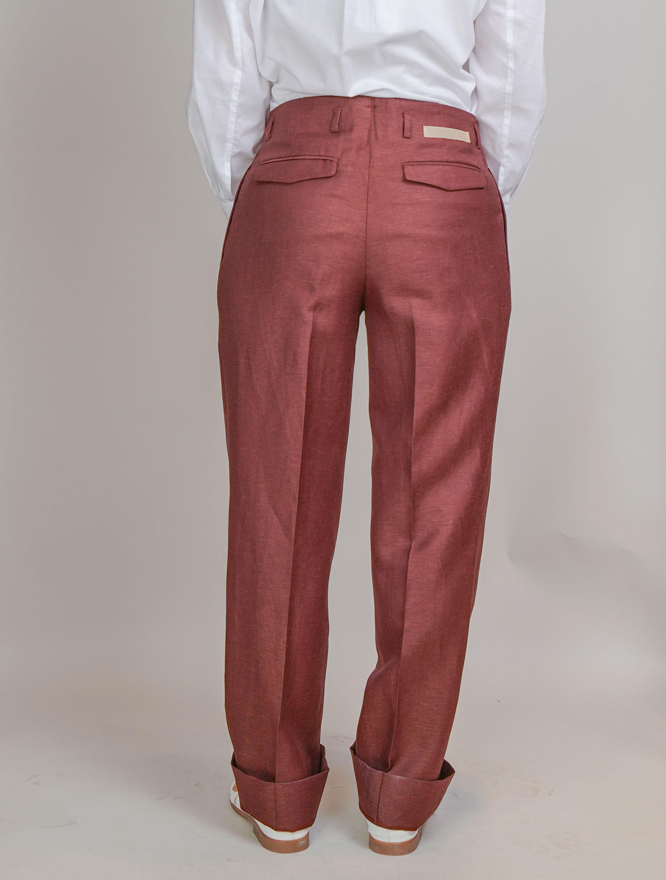 Pantalone Briglia donna Villenueve mattone VILLENEUVE 088 BRIGLIA
