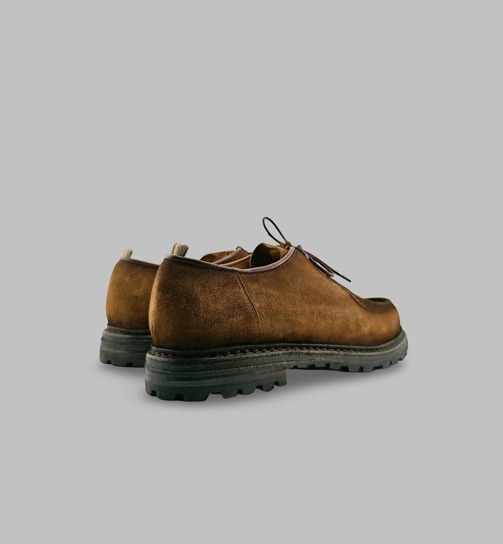 Paraboot OFFICINE CREATIVE uomo VOLCOV Tabacco VOLCOV CACHEMIRE CASTAGNA OFFICINE CREATIVE