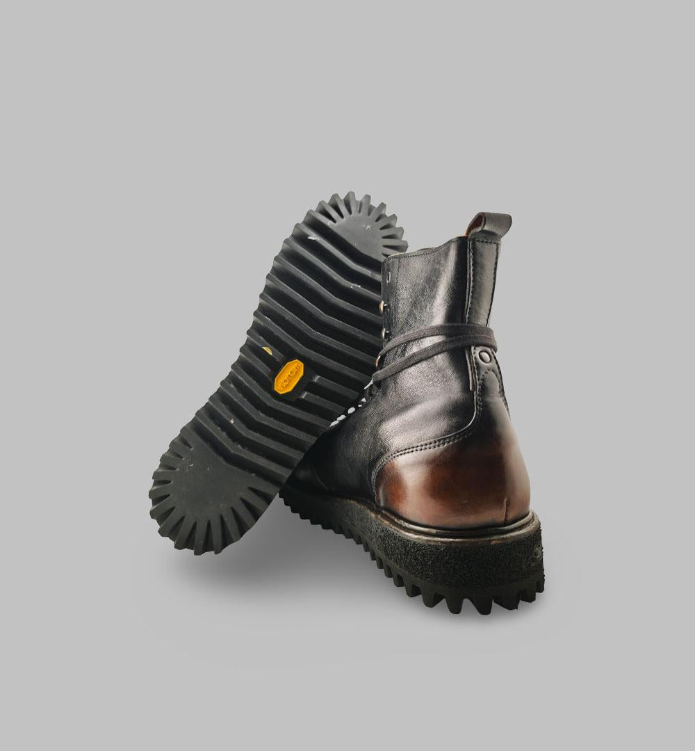 Stivali Shoto uomo 51822 Testa di moro 51822 DENT.WASH SHOTO