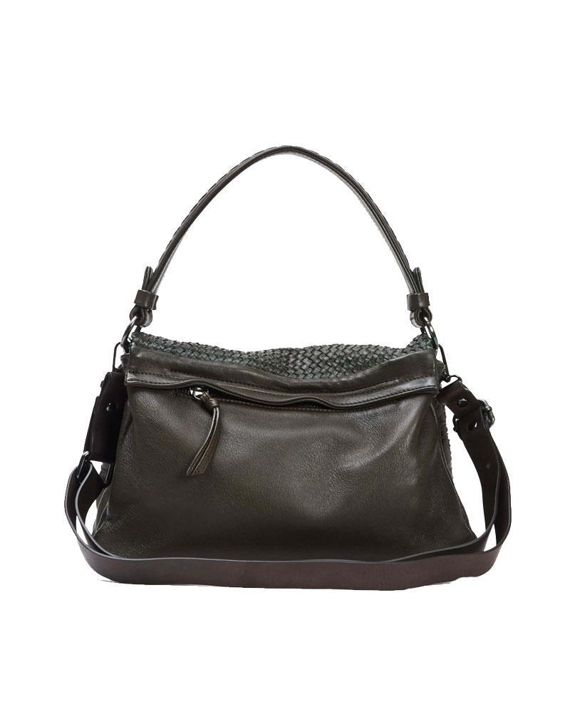 Borsa donna Reptile's house Soul cioccolata<BR/> H808V99650 SOUL REPTILE'S HOUSE