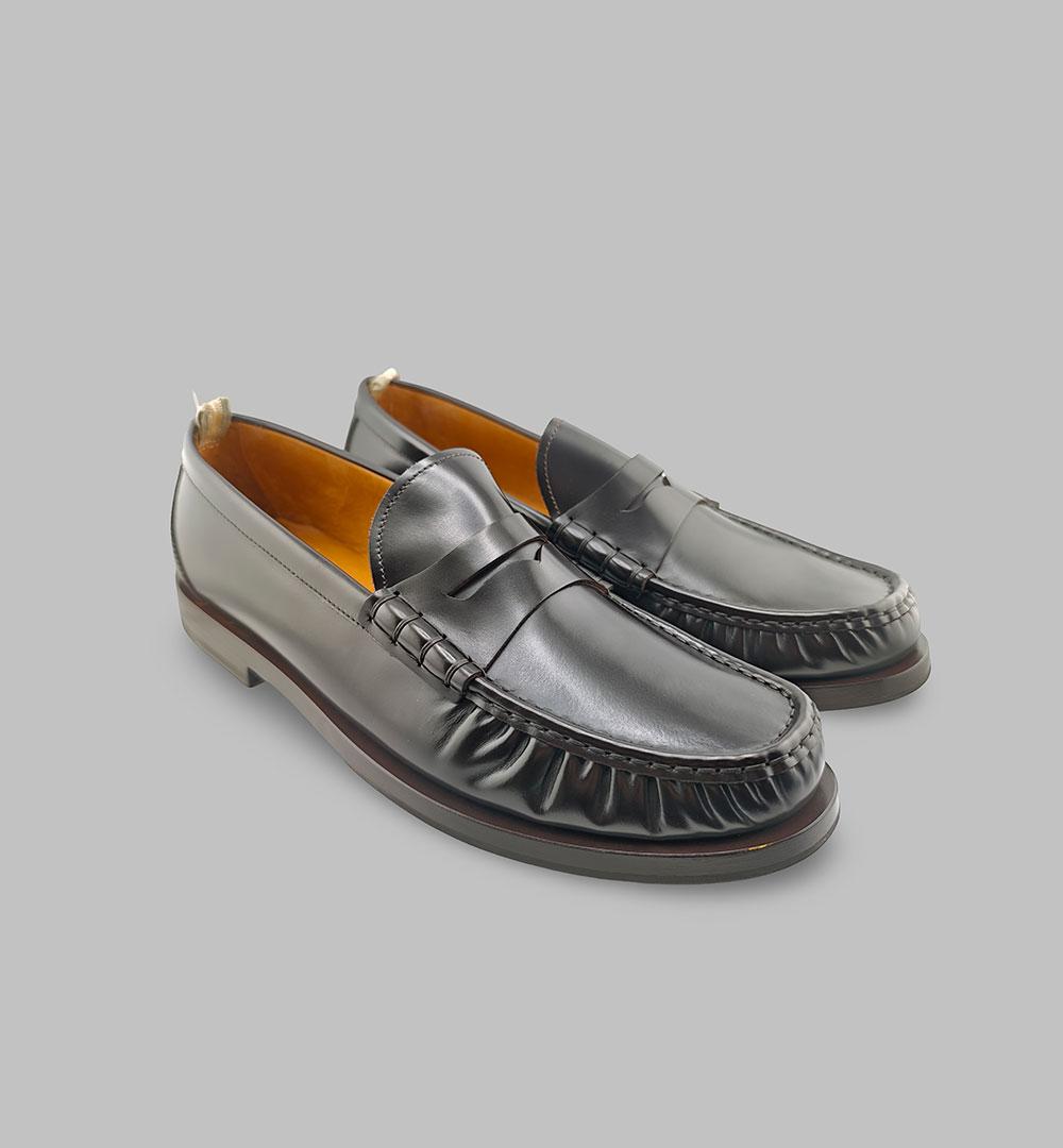 Mocassini OFFICINE CREATIVE uomo BALFRON Ebano BALFRON ROIS F.CUOIO E OFFICINE CREATIVE