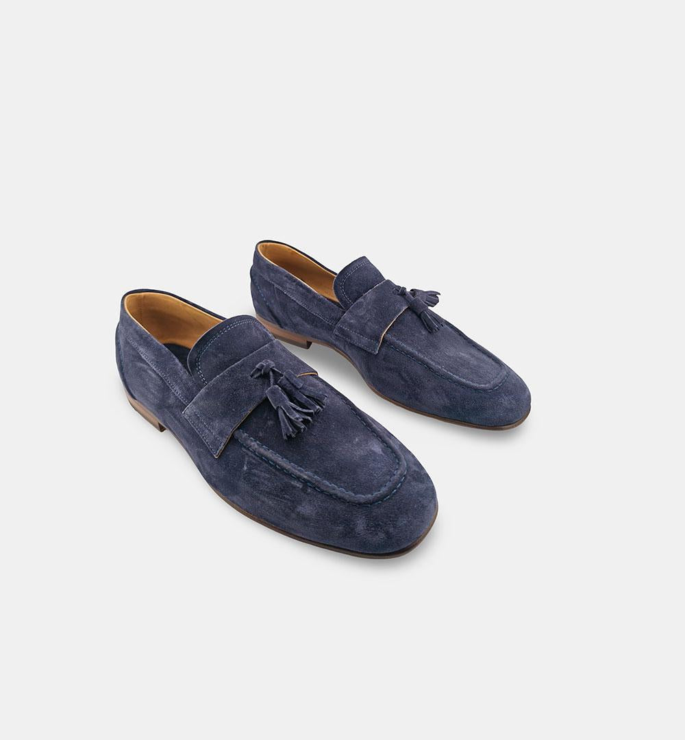 Mocassini Lemargo uomo J02A blu JA02A FOX BLU LEMARGO