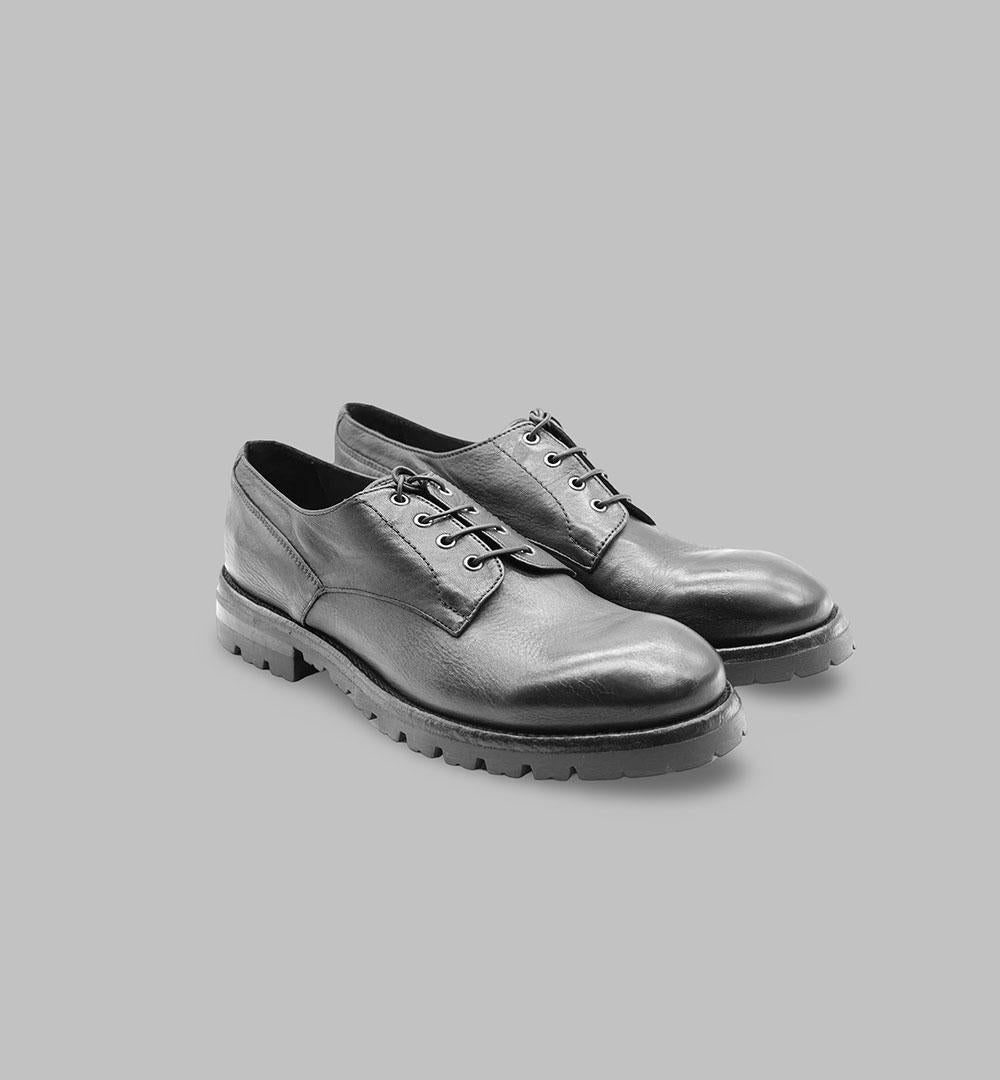 Derby Lemargo uomo DR32A neri<BR/> DR32A COM.N LEMARGO