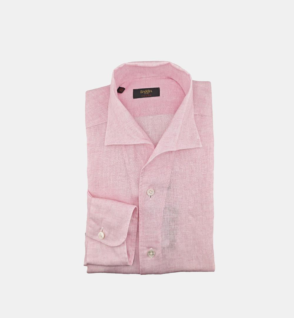 Camicia BARBA uomo IFU95 0154073 Rosa IFU95 0154073 4 BARBA