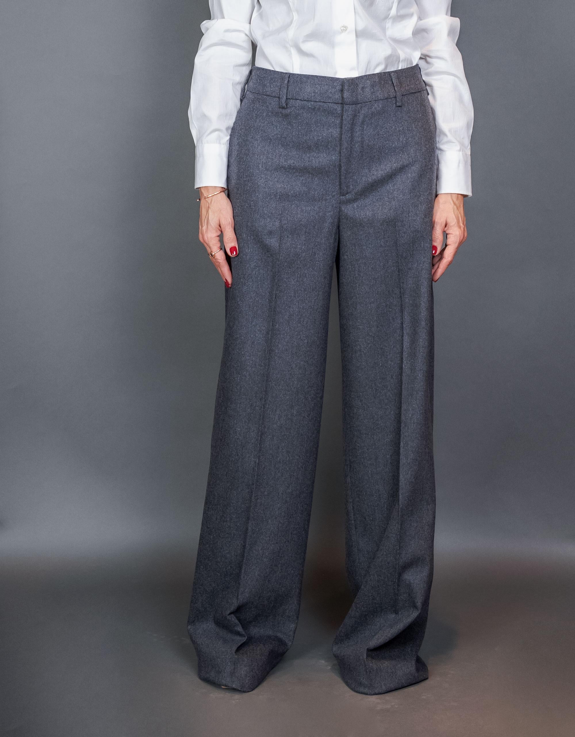 Pantalone PT TORINO donna LORENZA Grigio LORENZA TO03 0260 PT TORINO