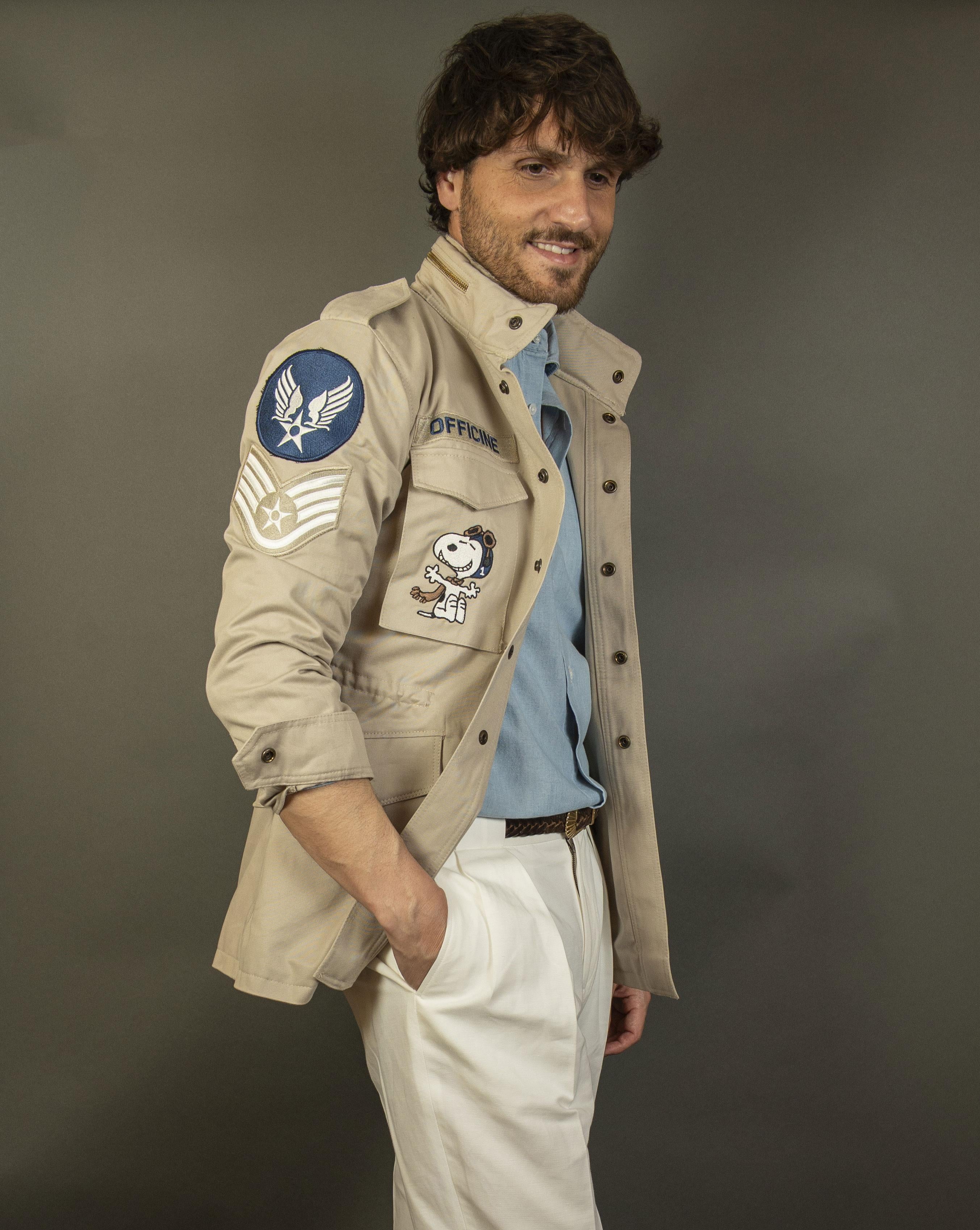 Giubbino Scars x Officine uomo Kennedy ghiaccio KENNEDY GHIACCIO SCARS X OFFICINE