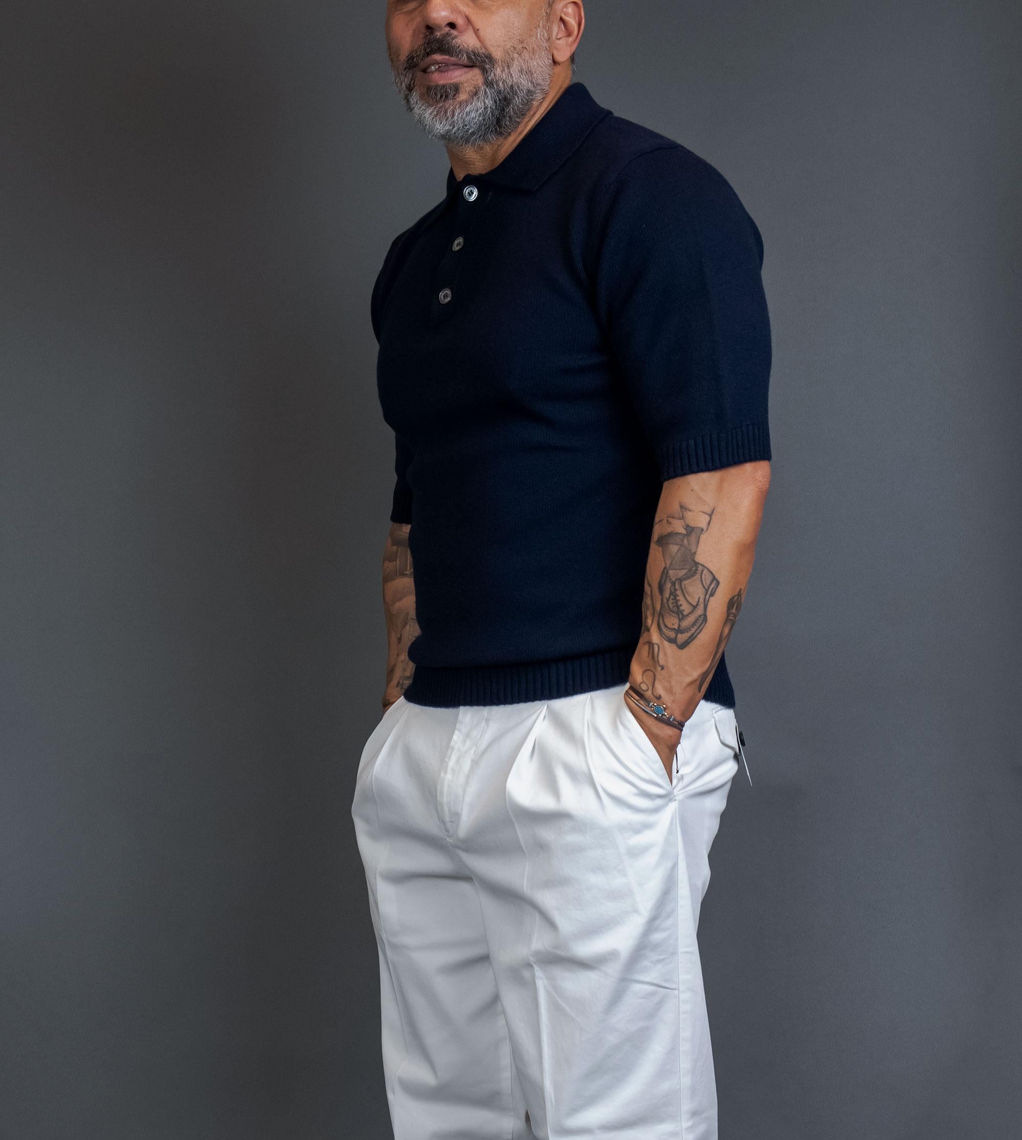 Maglione DANIELE FIESOLI uomo 9023 Darkblue 9023 023 DARKBLUE DANIELE FIESOLI