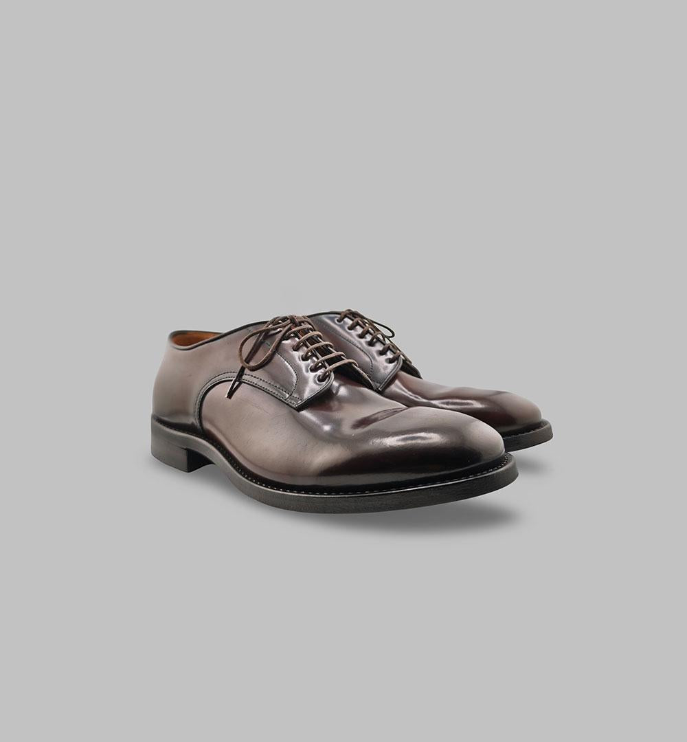 Derby Fasciani uomo FE 85006 mogano FE 85006 CORDOVAN FASCIANI