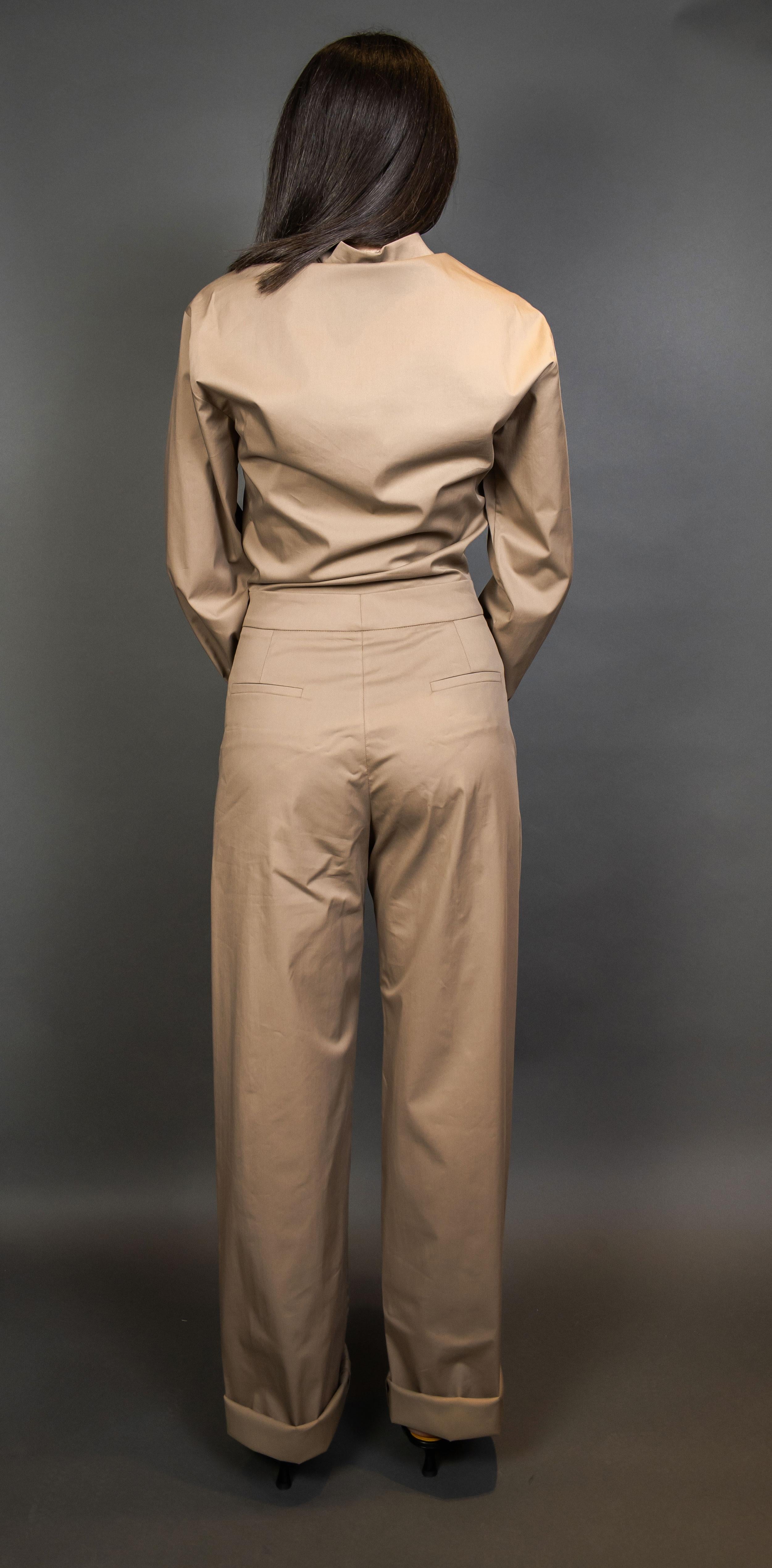 Tuta PT Torino donna 7SGS020STD tabacco<BR/> 7SGS020STD VD05 0060 TABACCO PT