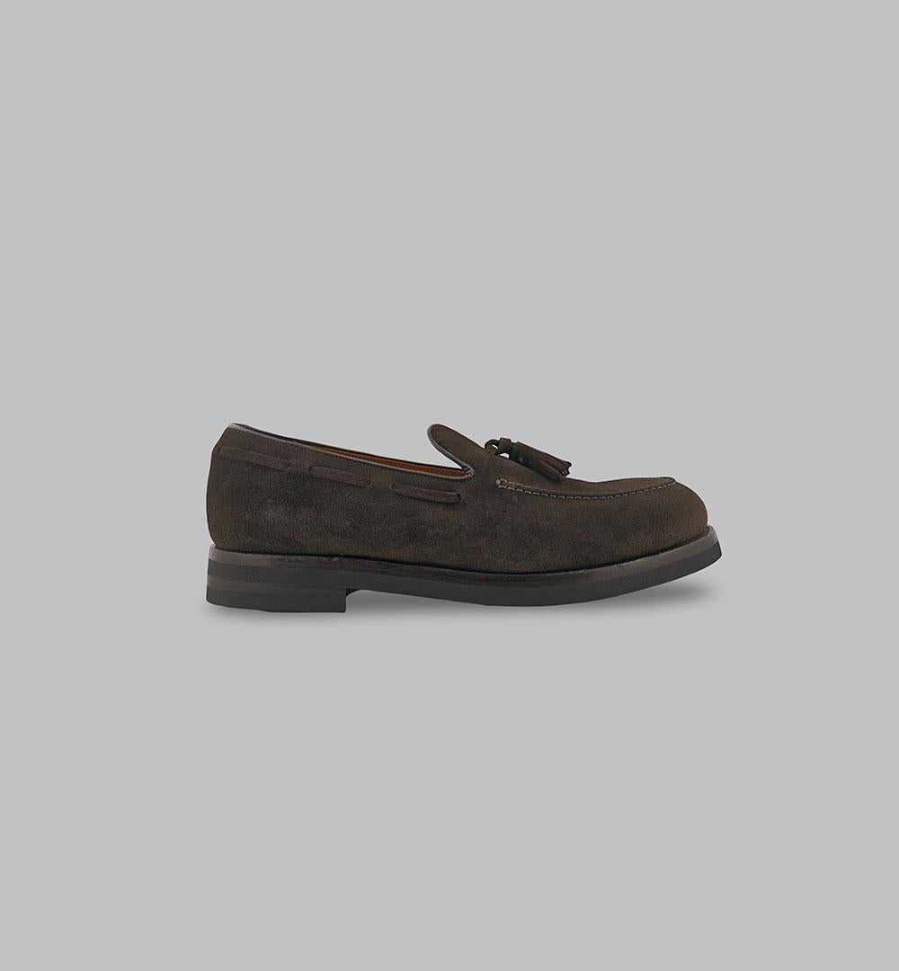Mocassini Green George uomo 2065 375 testa di moro<BR/> 2065 375 NAP DAINITE GREEN GEORGE