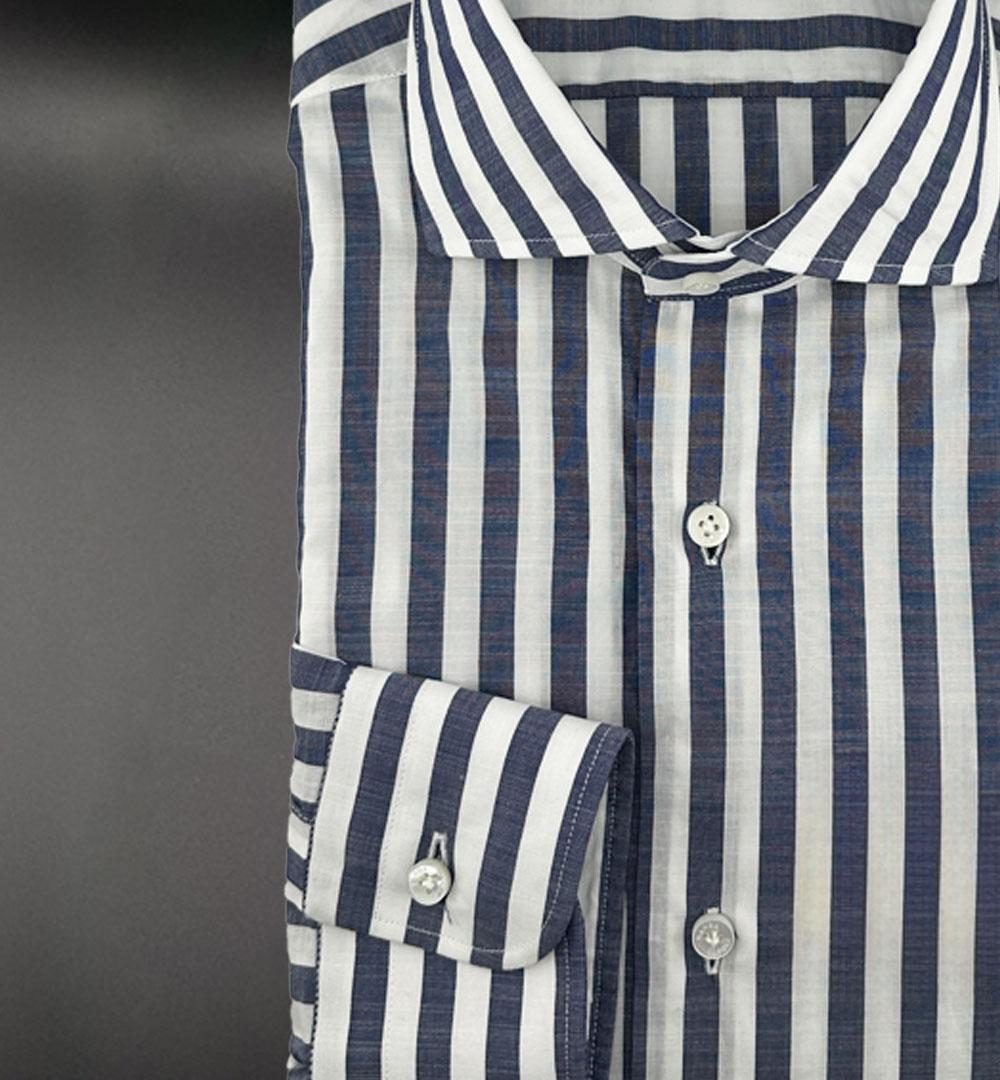 Camicia Barba uomo K6U13P0147106 Culto blu K1U13P0147106 0002 RIGA BLU BARBA