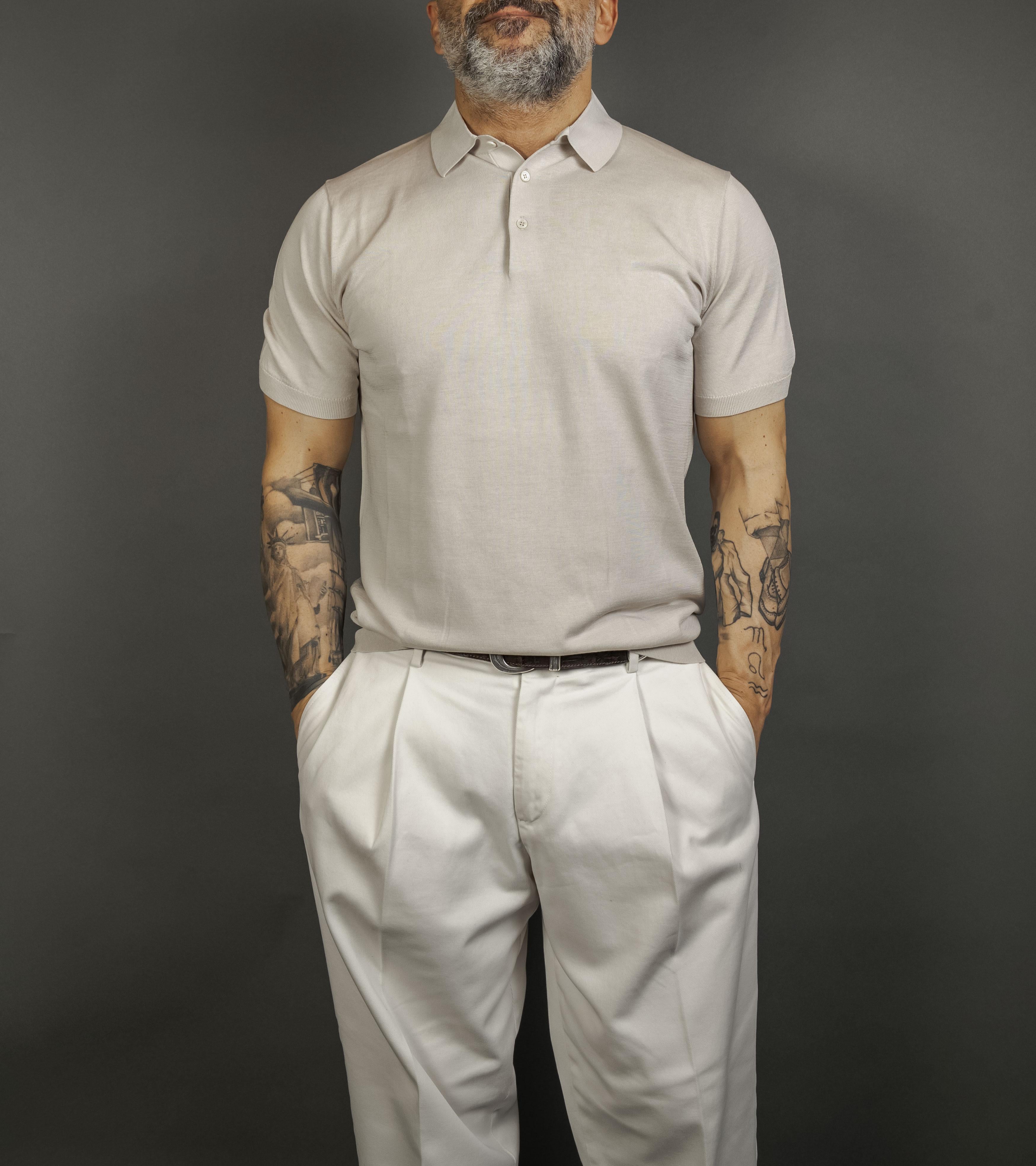 Polo Kangra uomo 1004 26 travertino 1004 26 060 TRAVERTINO KANGRA