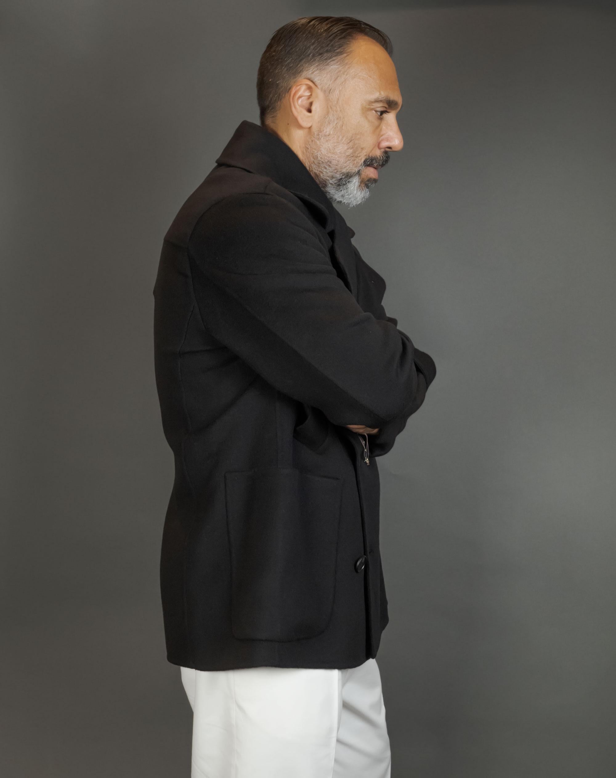 Cappotto PALTO' uomo ARMANDO DB Nero ARMANDO DB NERO PALTO'