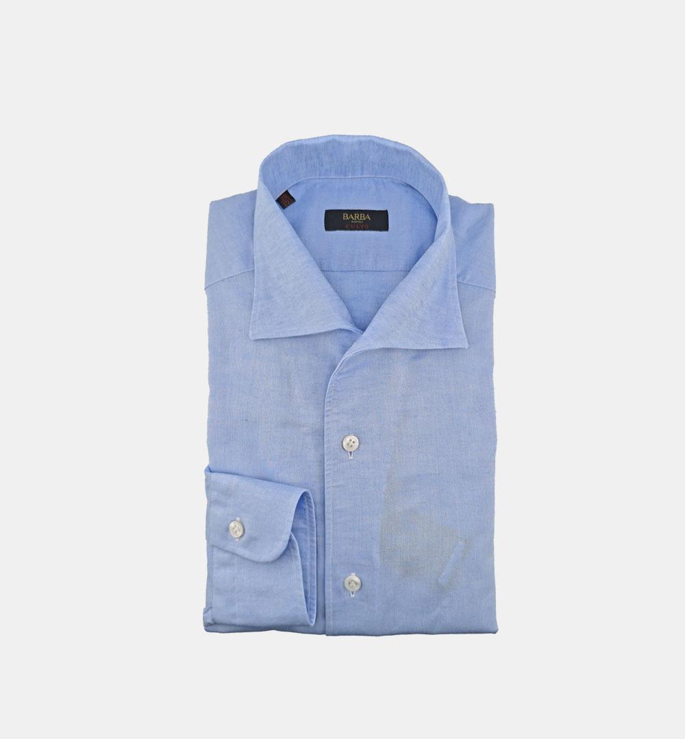 Camicia Barba uomo IFU95 0154109 azzurra IFU95 0154109 2 BARBA
