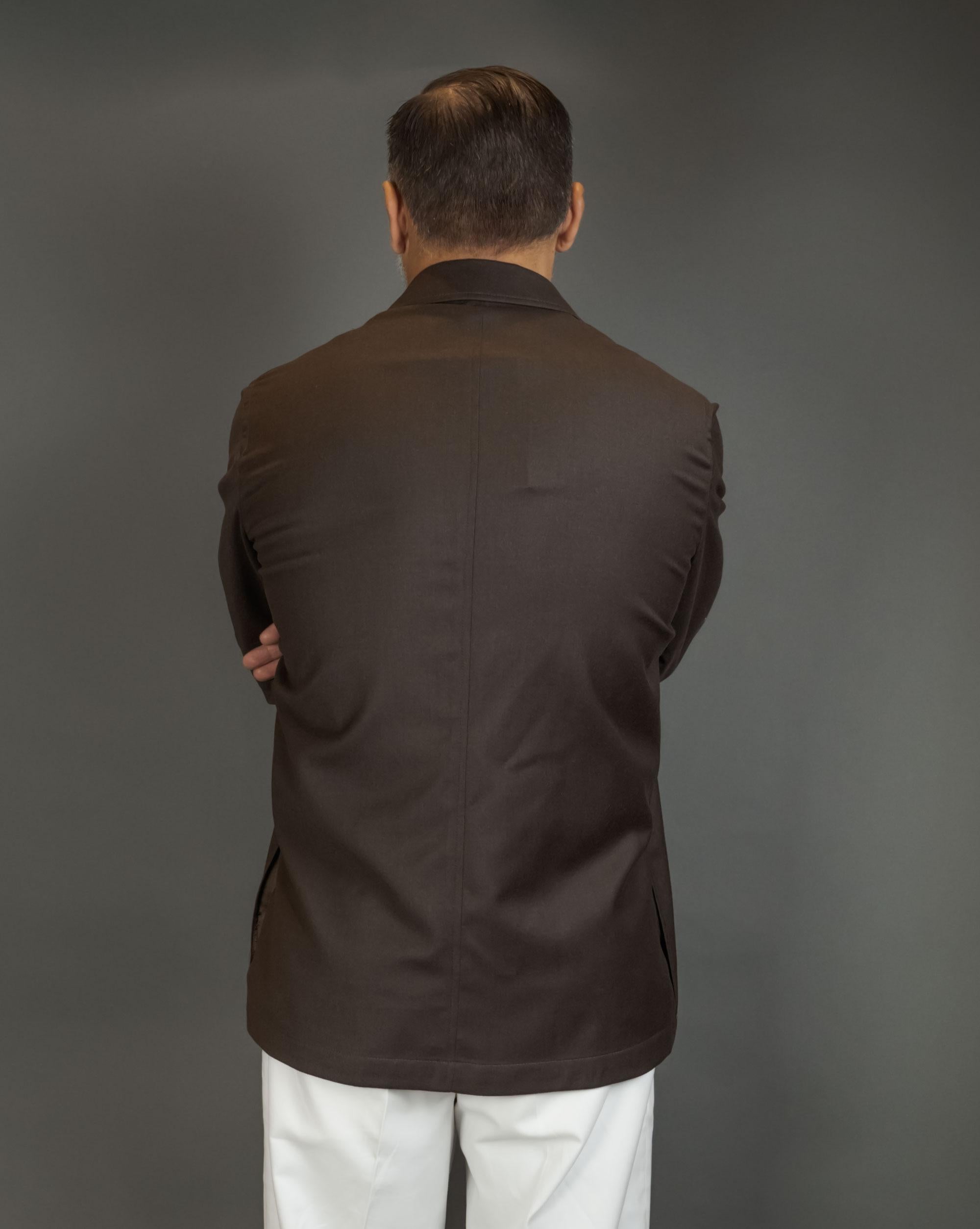 Overshirt LUIGI BIANCHI MANTOVA uomo 2576 Moro 2576 54513 6 MORO LUIGI BIANCHI MANTOVA