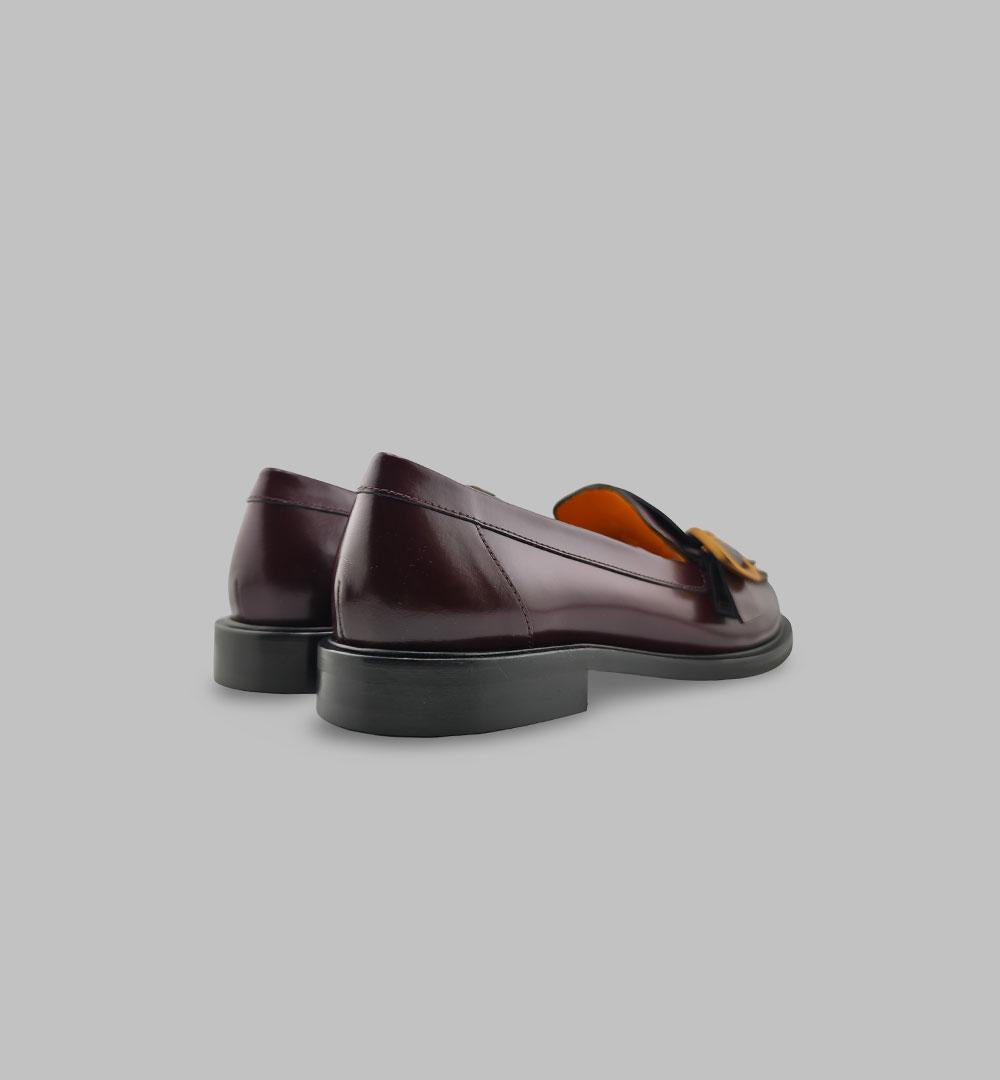 Mocassini Mara Bini donna V459 Burgundy V459 FRA F.C. MARA BINI