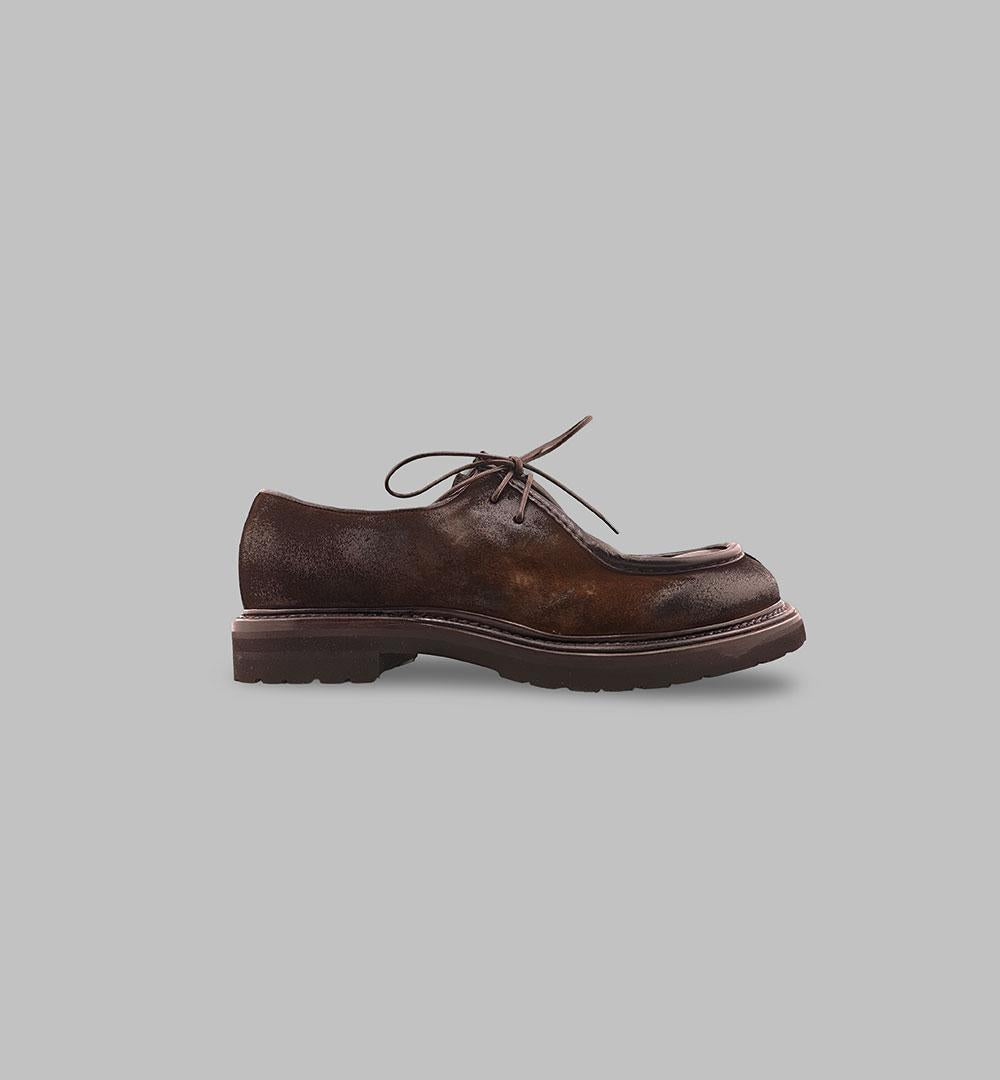 Paraboot Claudio Marini uomo 8329 testa di moro <BR/> 8329 PARABOOT TDM CLAUDIO MARINI