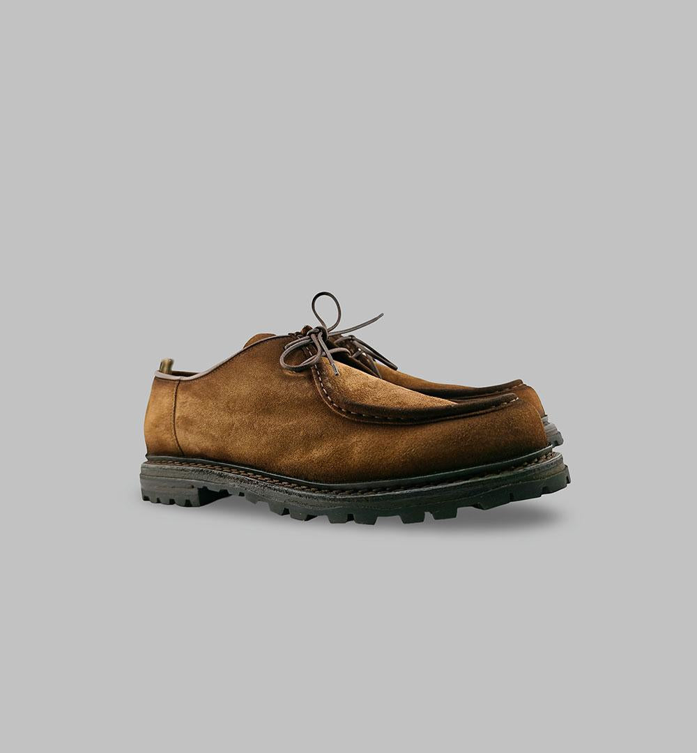 Paraboot OFFICINE CREATIVE uomo VOLCOV Tabacco VOLCOV CACHEMIRE CASTAGNA OFFICINE CREATIVE