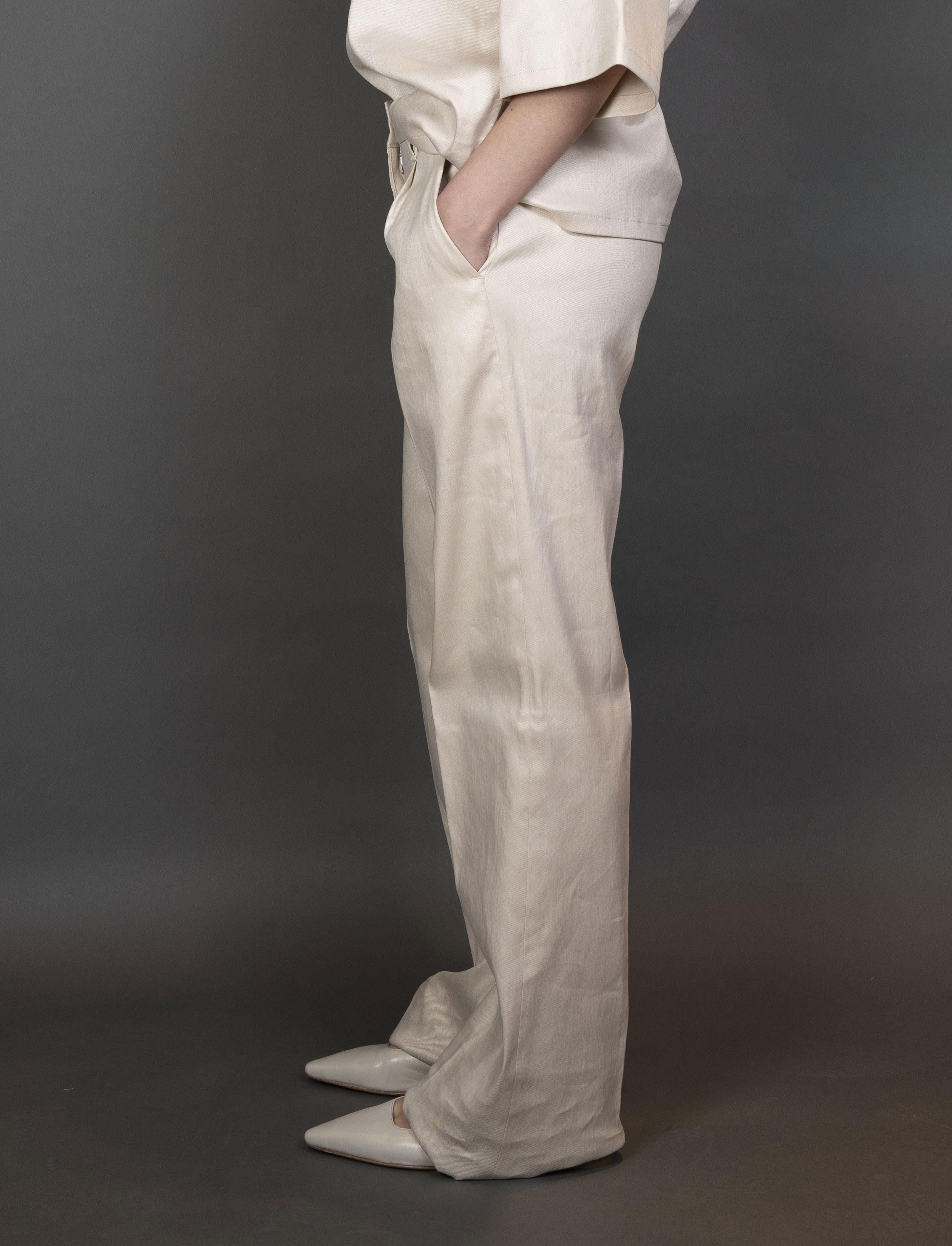 Pantalone Nine in the Morning Donna Blenda naturale BLD08 CULISSE.N NINE INTHE MORNING