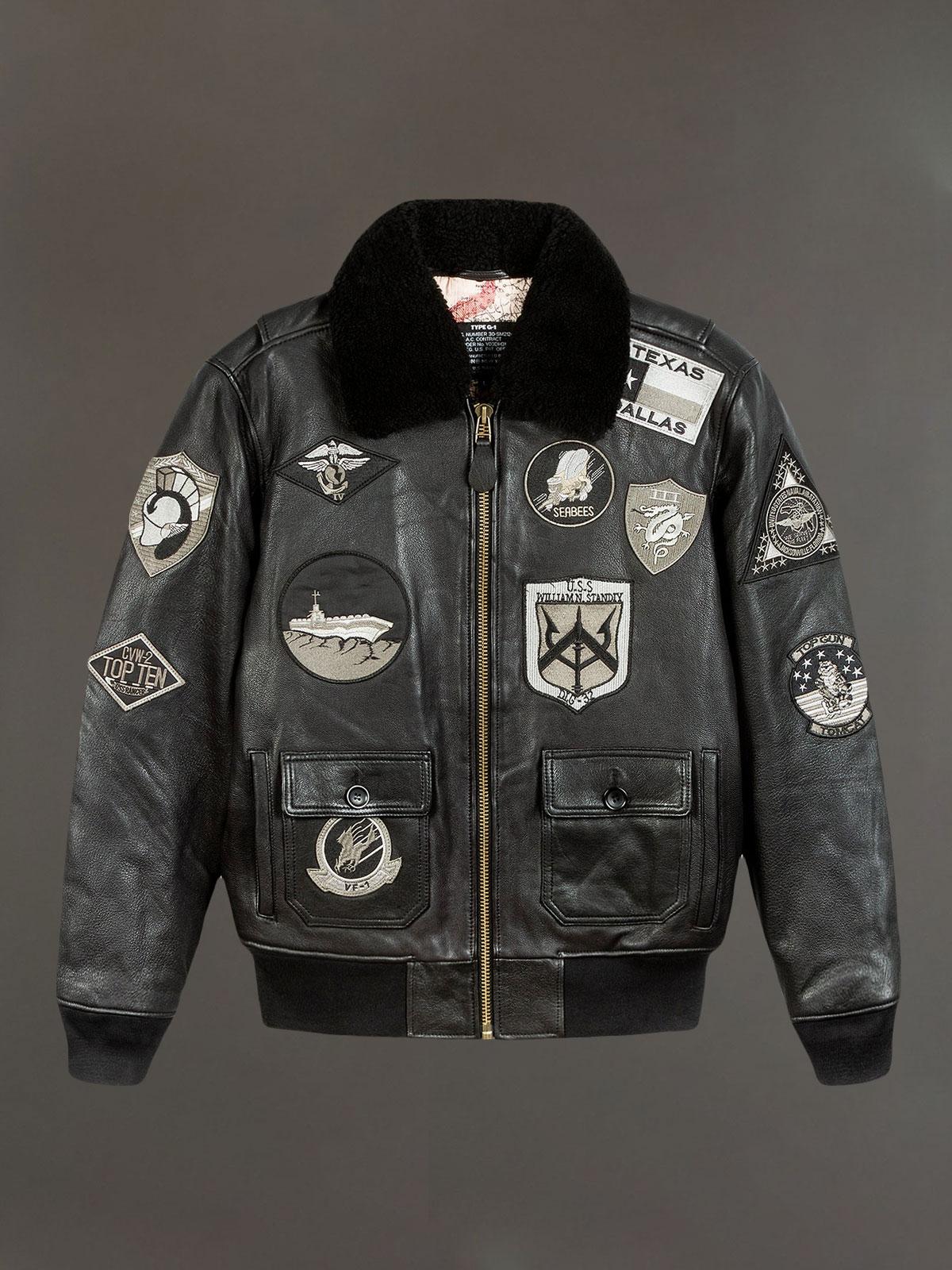 Giubbino TOP GUN uomo TG1 Nero TG1 032 BLACK TOP GUN